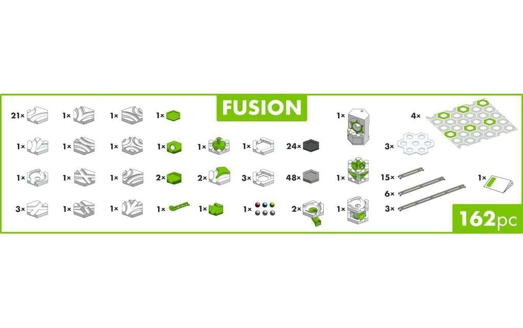 Ravensburger Kugelbahn »Kugelbahn Zubehör GraviTrax BASE Action-Set Fusion«