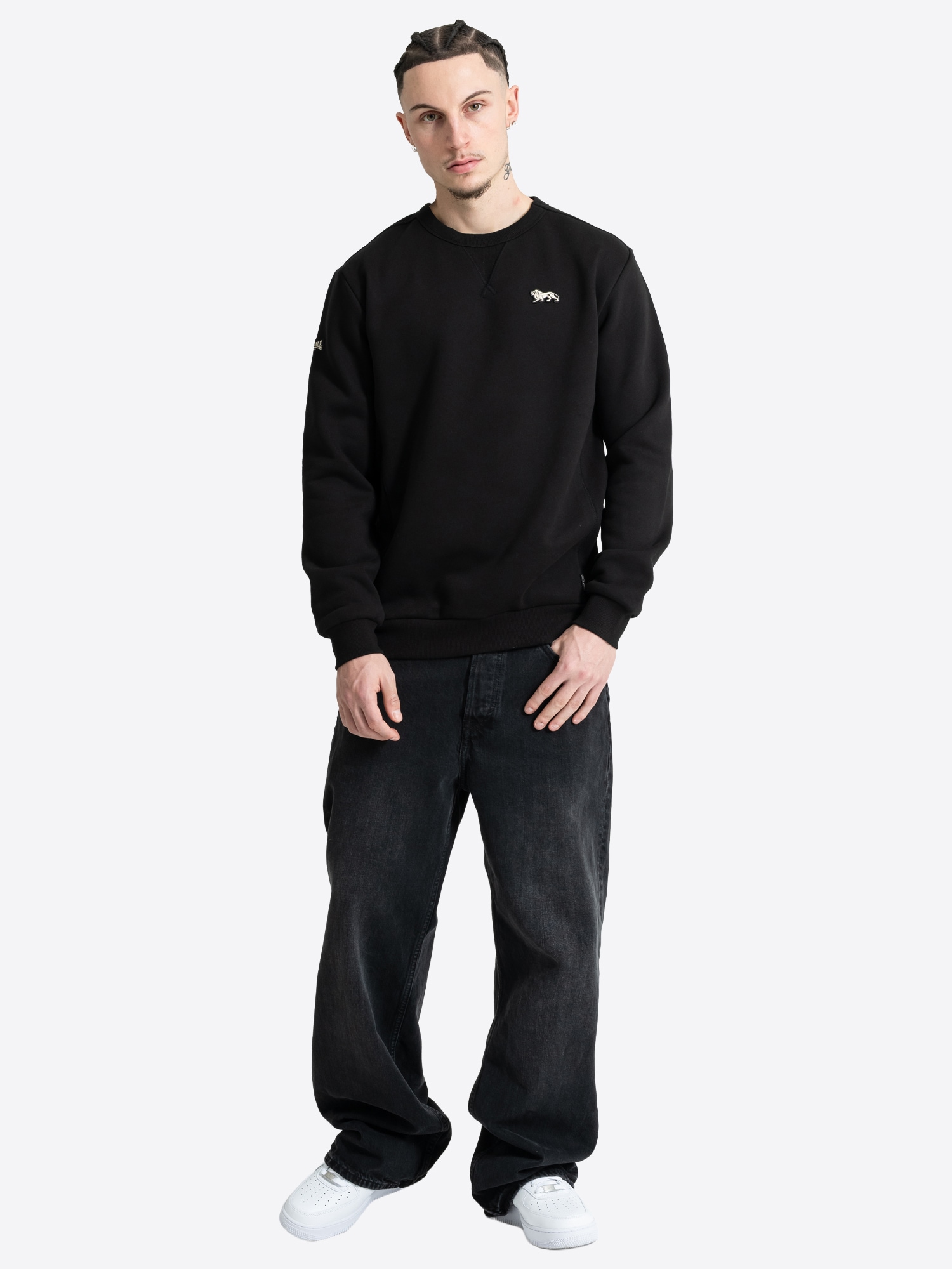 Lonsdale Sweatshirt »WOOLWICH«, aus Baumwolle und Polyester, erhältlich in den Grössen S bis XXXL
