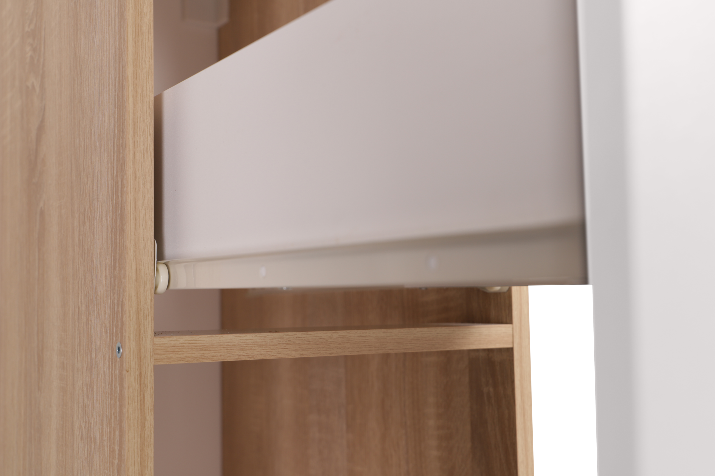 RESPEKTA Apothekerschrank »Merle« Breite 30 cm, Metallstangengriffe, Höhe 144,8 cm