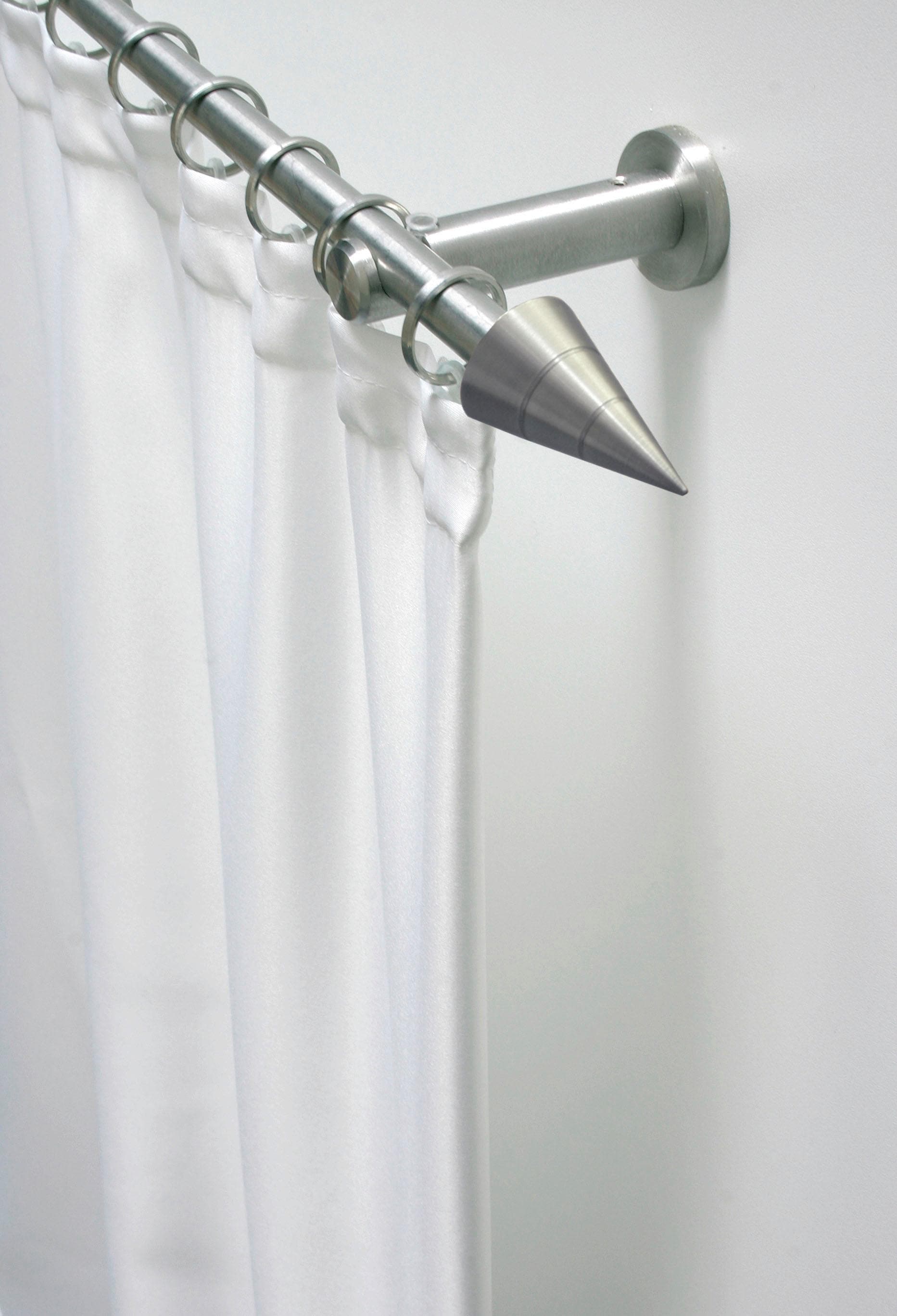 GARDINIA Tringle à rideaux »Set Metall« Ø 20 mm 1 course-läufig Fixmass 1-Lauf