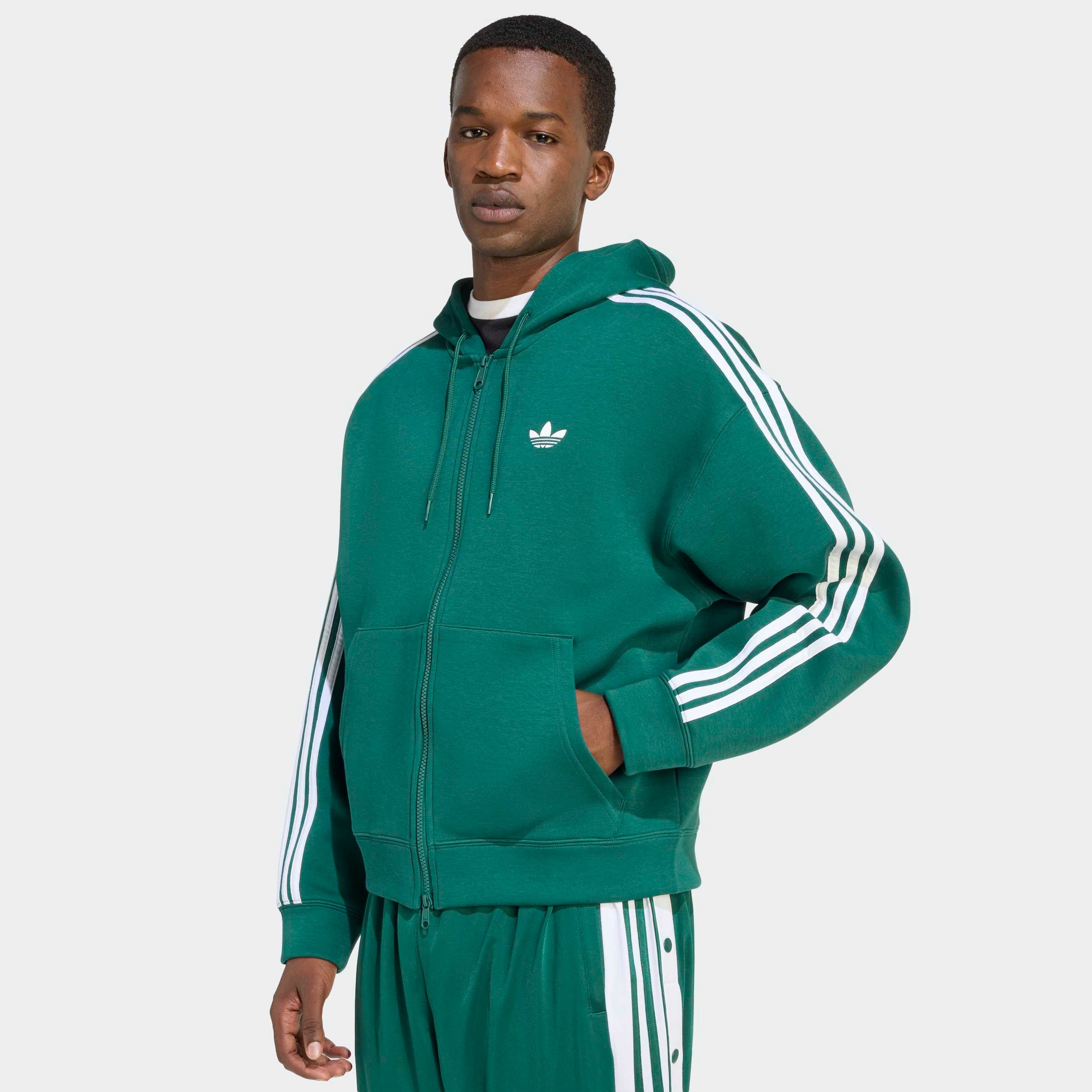 adidas Originals Sweat à capuche »ADIDAS ADICOLOR SPACER OVERSIZED«, mit Reissverschluss, lockere Oversize-Passform
