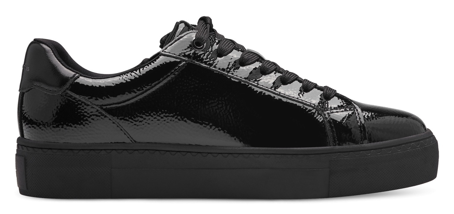 Tamaris Plateausneaker  Freizeitschuh, Halbschuh, Schnürschuh mit T-Logoanhänger