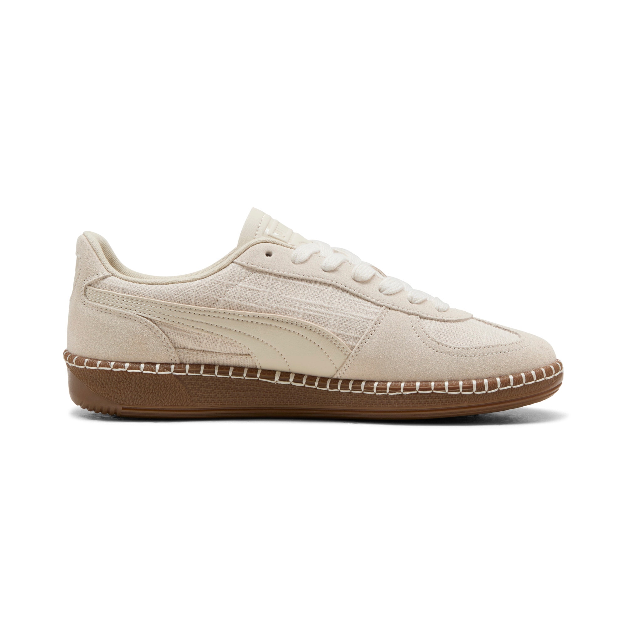 PUMA Sneakers »PALERMO STRAW«  avec profil de semelle extérieure profilé, semelle en caoutchouc, avec lacets