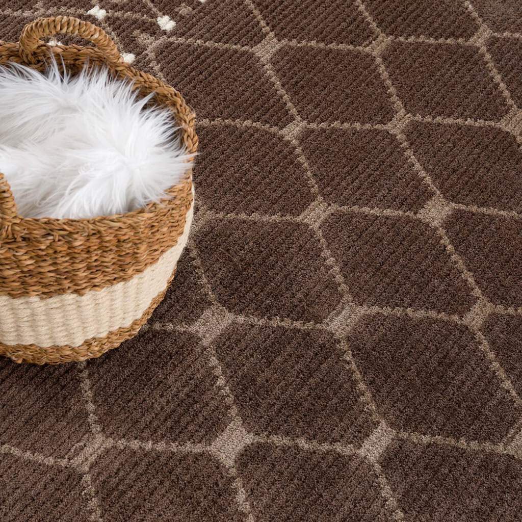 Carpet City Tapis »April 2312« Rectangulaire 10 mm Höhe Läufer, weich durch Microfaser, Boho Ethno Look, Wohnzimmer