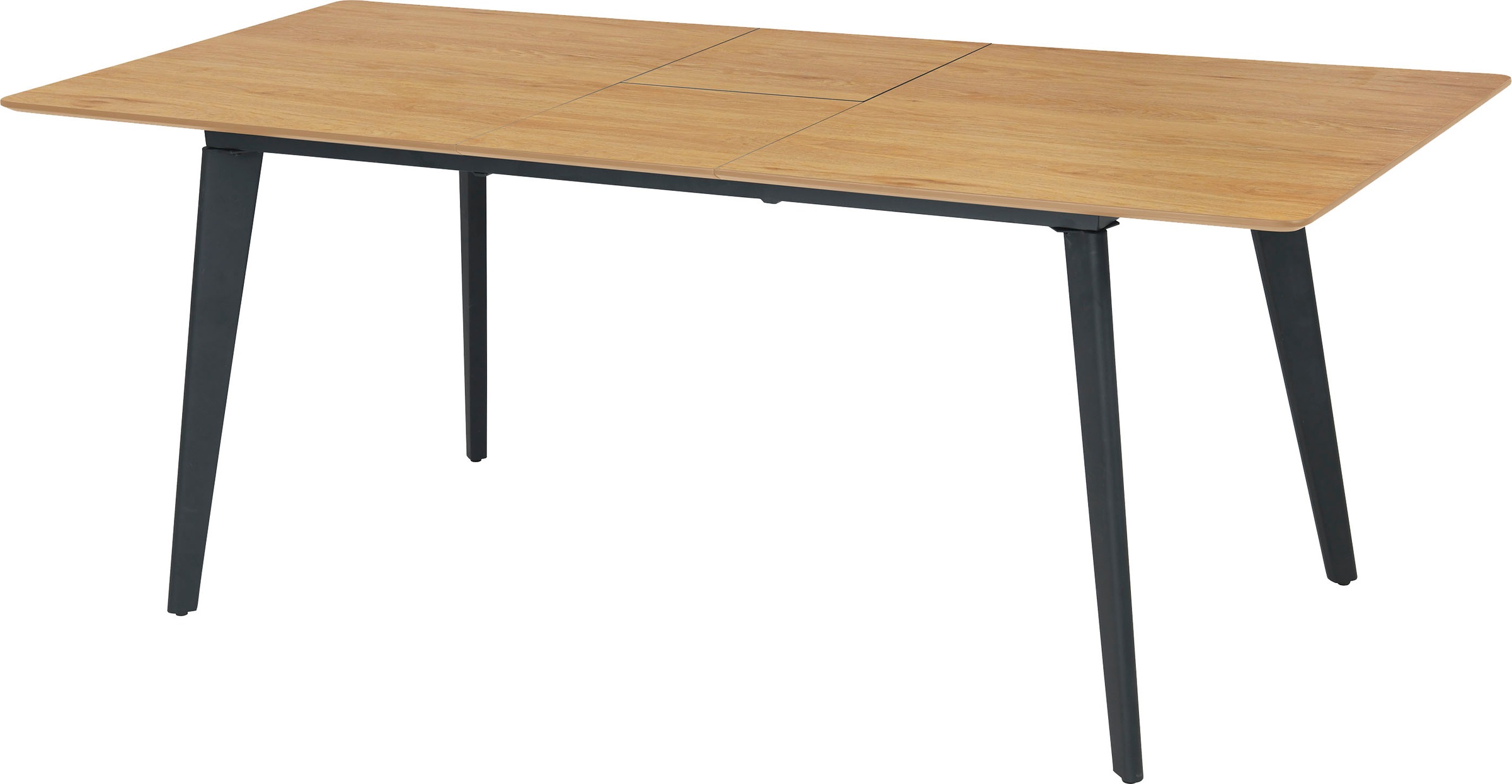 byLIVING Esstisch »Oklahoma« mit Auszug 160-200 cm, mit Schweizer Kante, HPL-Beschichtung