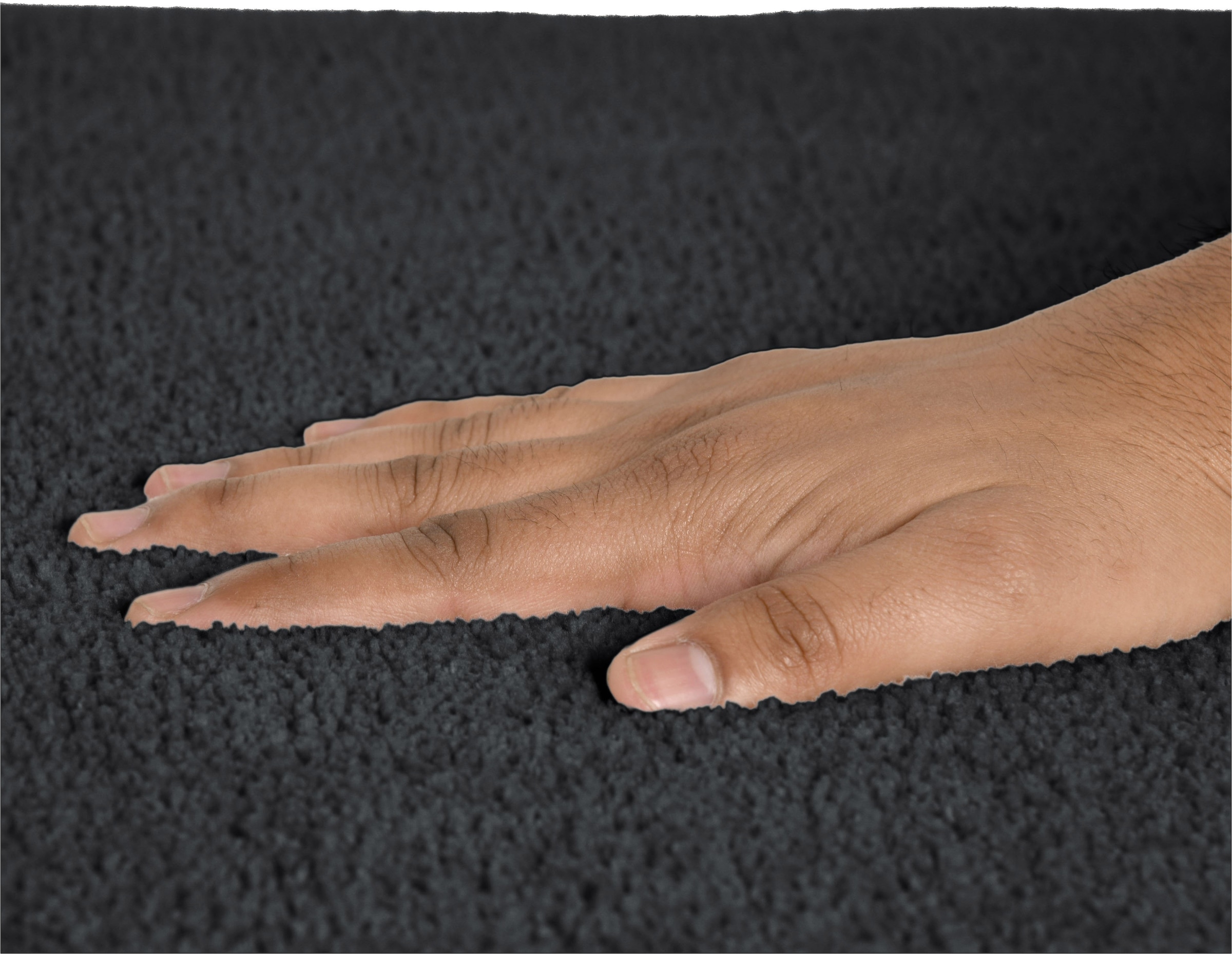 my home Badematte »Vanessa, Badvorleger, Badezimmer Teppich« Höhe 10 mm rutschhemmend beschichtet fussbodenheizungsgeeignet | schnell trocknend | strapazierfähig Badteppich, weiche Haptik, unifarben