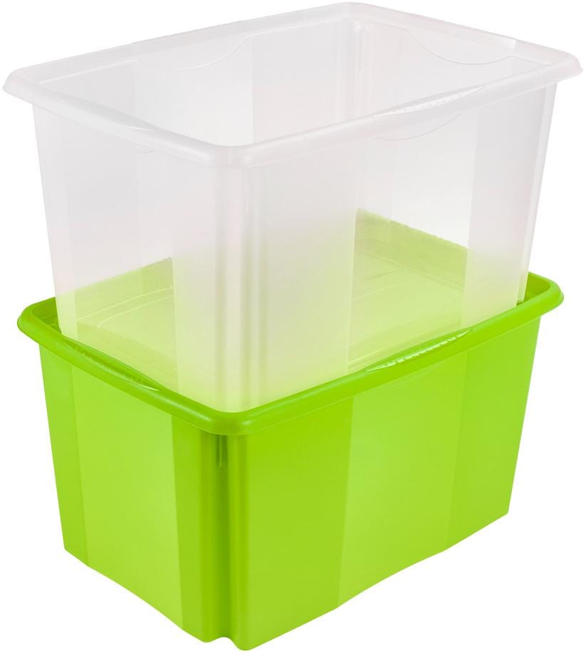 keeeper Boîte de rangement »emil« 45 L, mit Deckel, hochwertiger Kunststoff