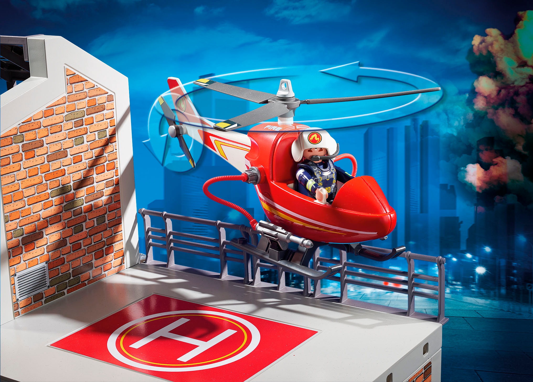 Playmobil® Jeu de construction »Grosse Feuerwache (9462), My Action Heroes« Made in Germany