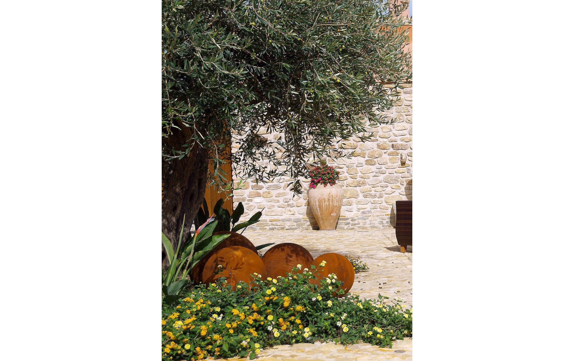   Figurine de décoration »Ambiance Kugel, Metall rost, Ø 30 cm«