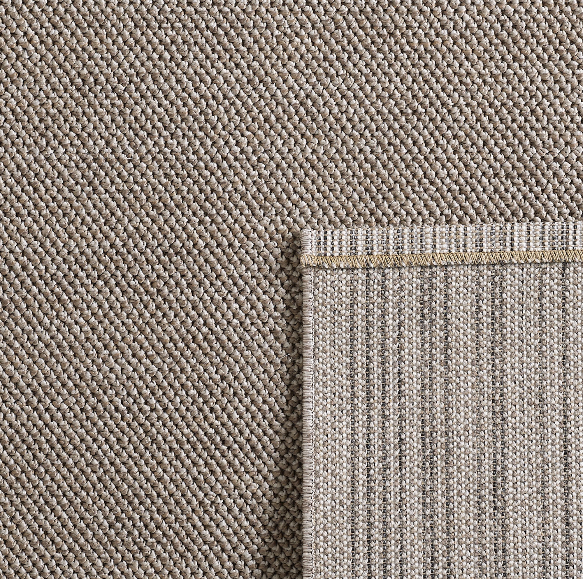 Ayyildiz Teppiche Tapis »LOOM 4300  , auch als Läufer und in Rund« Rectangulaire 7 mm Höhe poil court, structure grossière en boucles, facile d'entretien, résistant