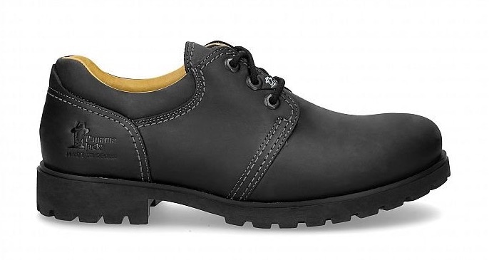 Panama Jack Chaussure à lacets »Panama 02« mit Lederinnenausstattung, Freizeitschuh, Halbschuh, Schnürschuh