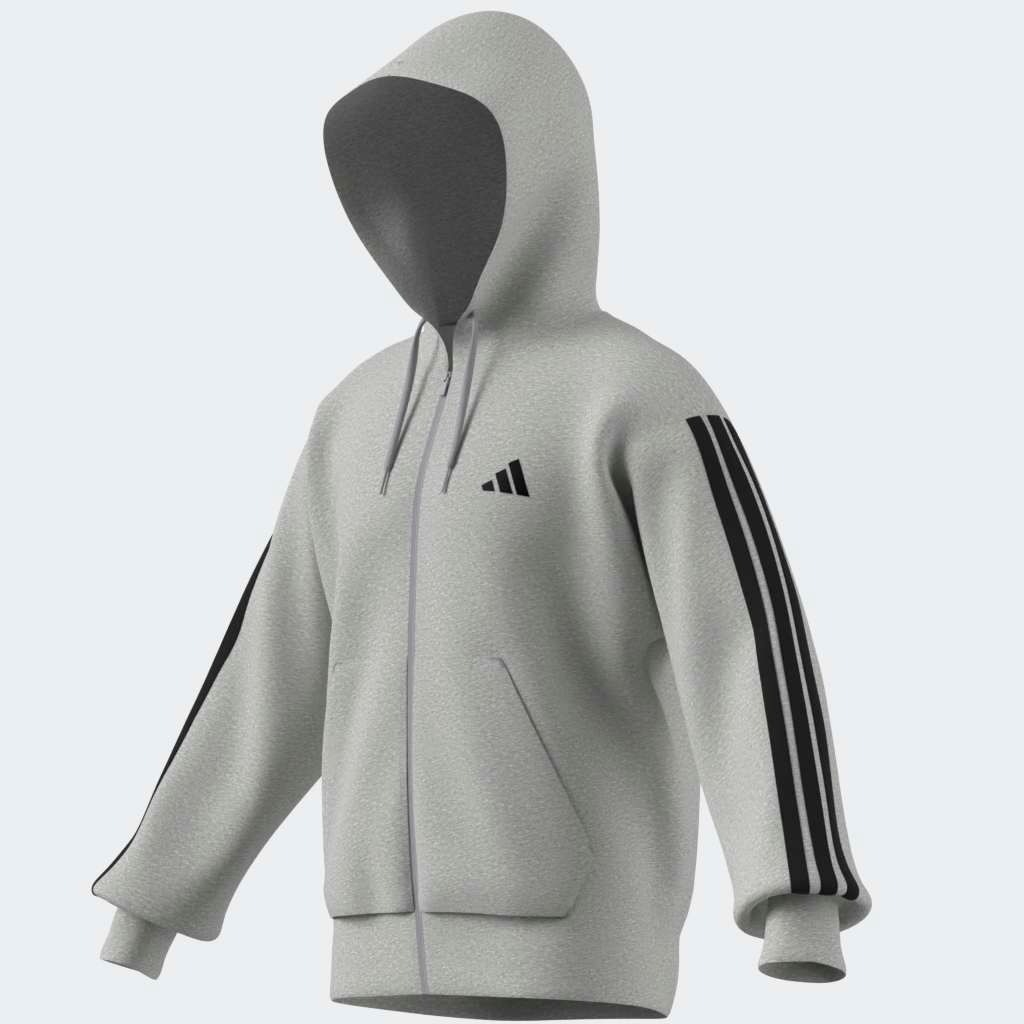 adidas Sportswear Kapuzensweatshirt »ESSENTIALS 3-STREIFEN FRENCH TERRY«
