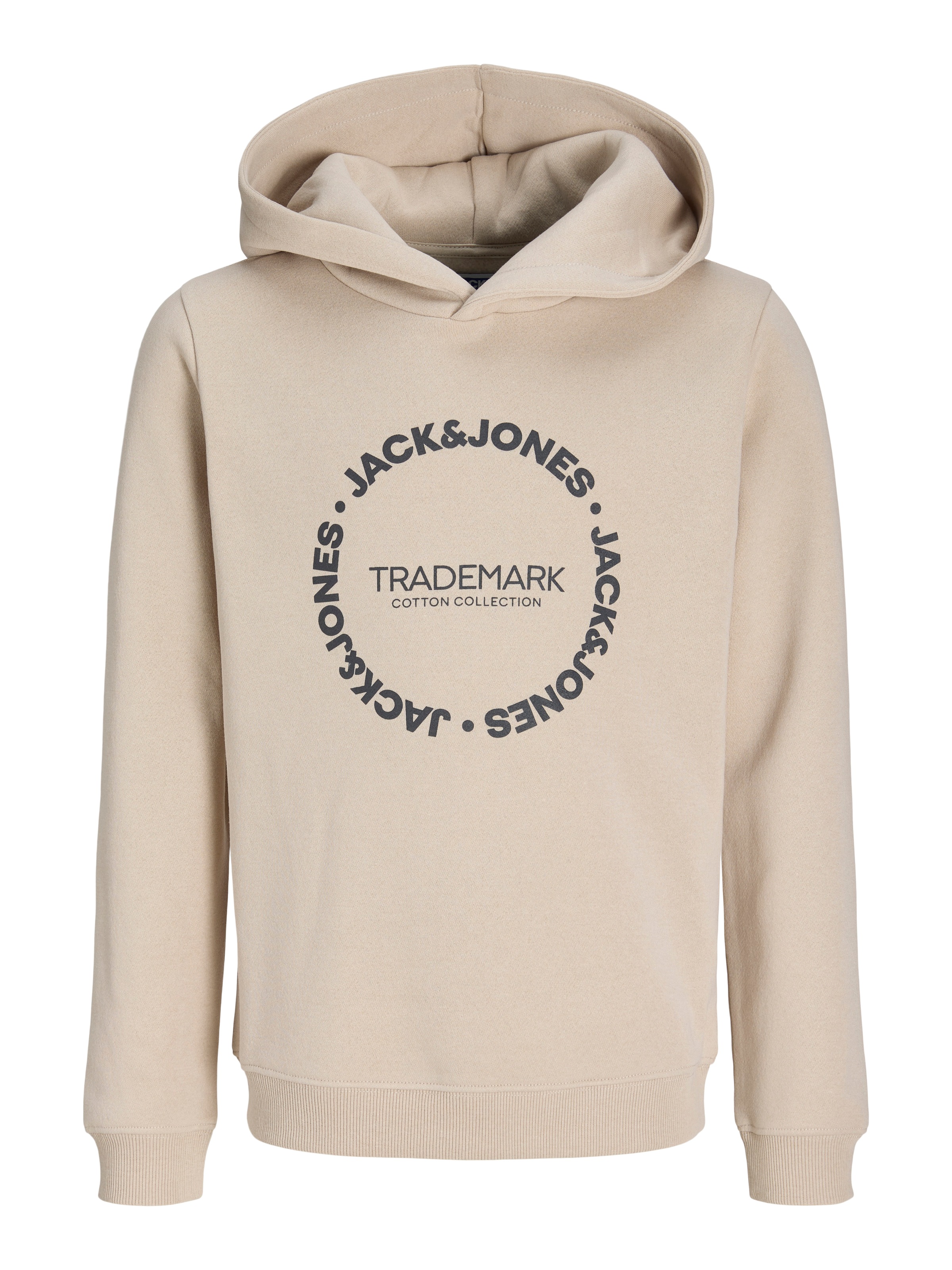 Jack & Jones Junior Kapuzensweatshirt »JJBENSON SWEAT HOOD JNR«, Materialmix, normal geschnitten
