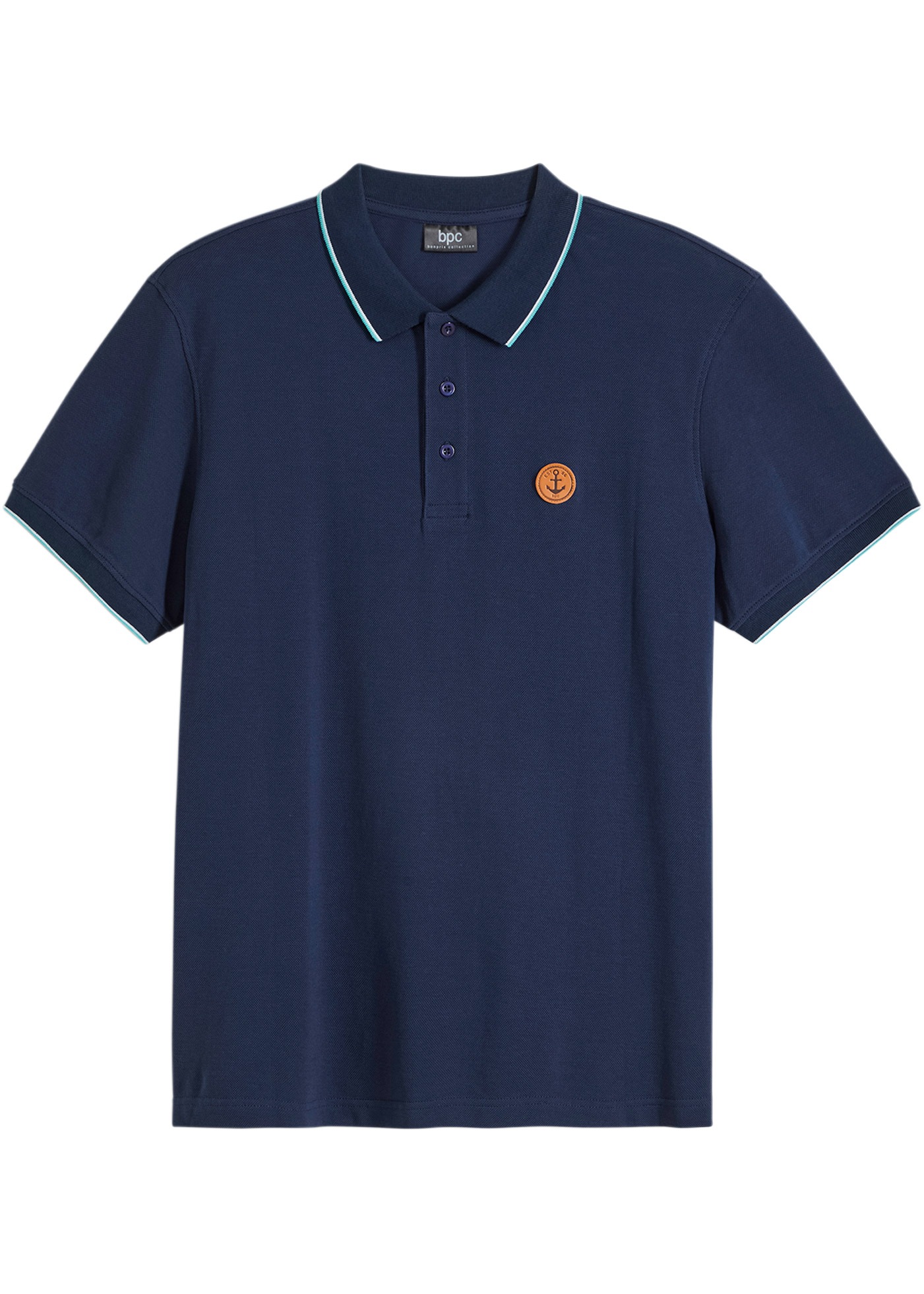 bonprix Polo »Piqué-Poloshirt aus reiner Baumwolle«, Piqué-Poloshirt aus reiner Baumwolle
