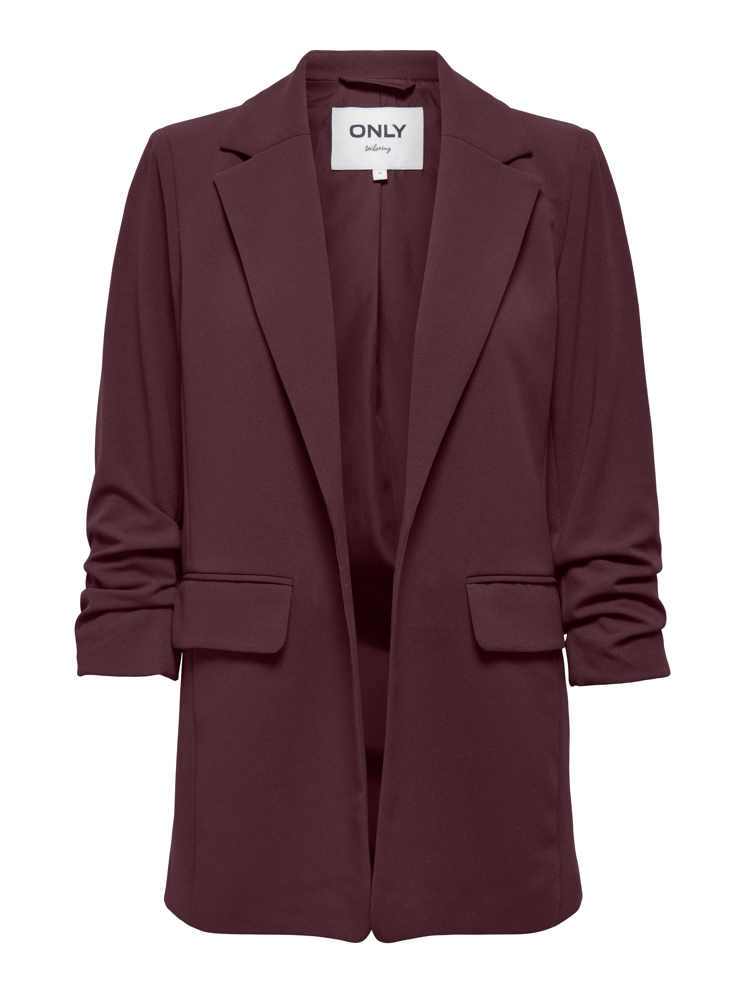 ONLY Blazer long »ONLKALINA 3/4 OPEN BLAZER CC TLR« mélange de matières, coupe ample