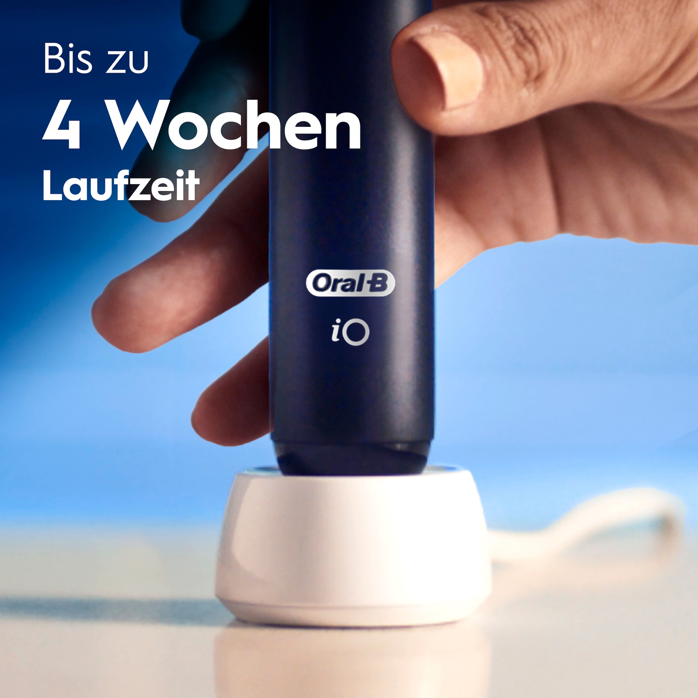 Oral-B Brosse à dents électrique »iO Series 2« 1 cuis Aufsteckbürsten pour un nettoyage optimal, étui de voyage