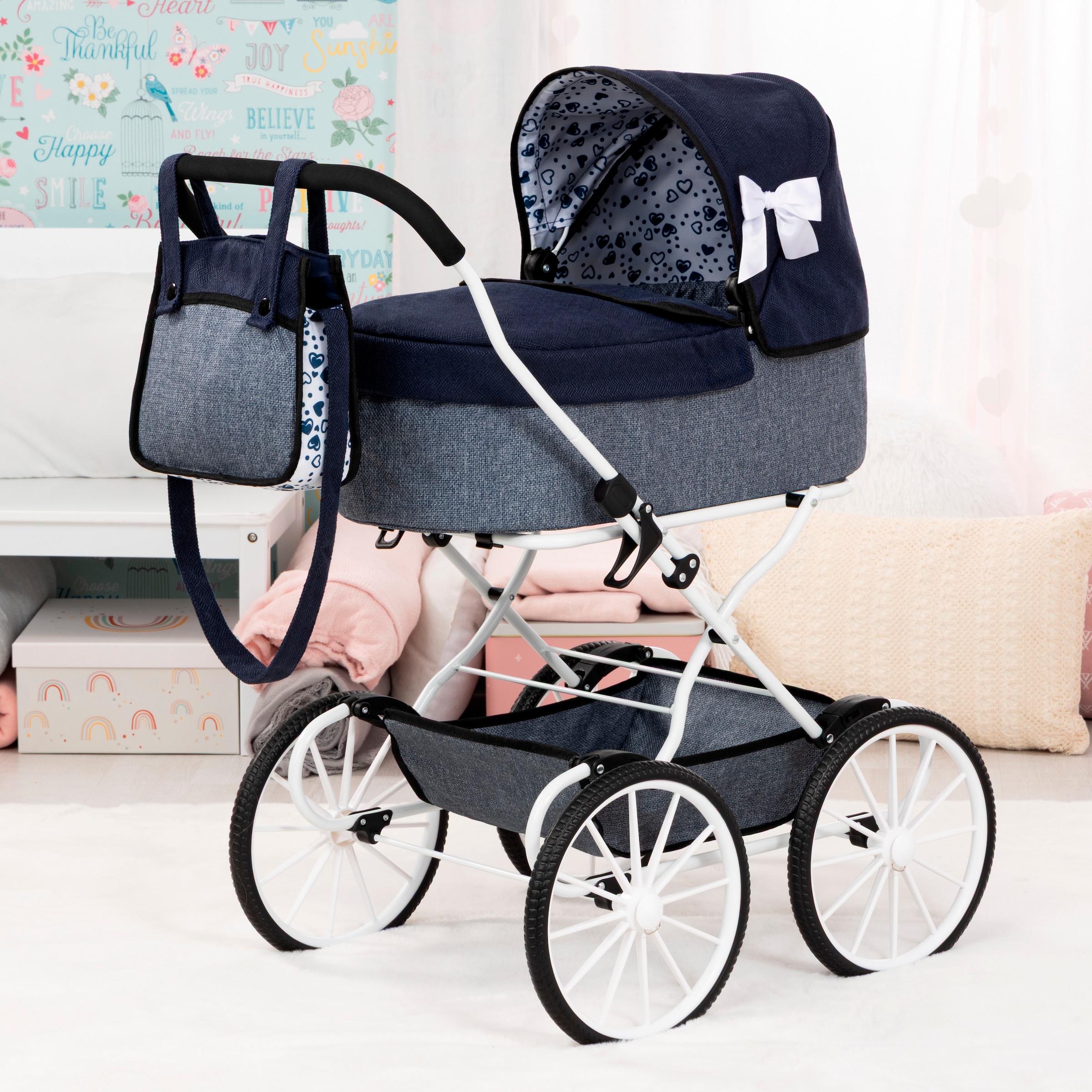 Bayer Puppenwagen »nostalgisch« inklusive Umhängetasche
