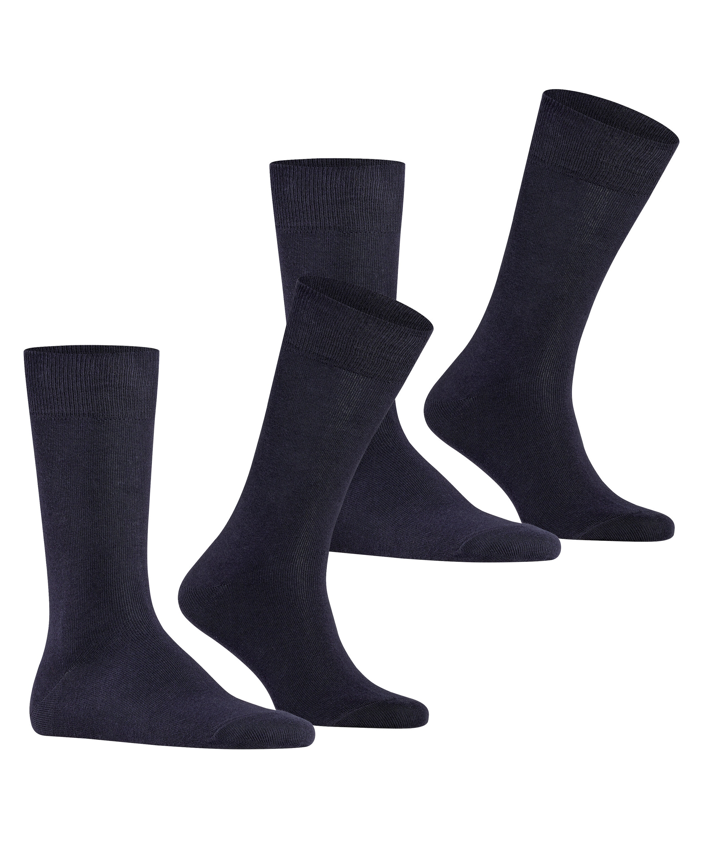 FALKE Socken »Swing« 2 Paar,  im Doppelpack, aus Baumwolle, verstärkt, mit flacher Zehennaht