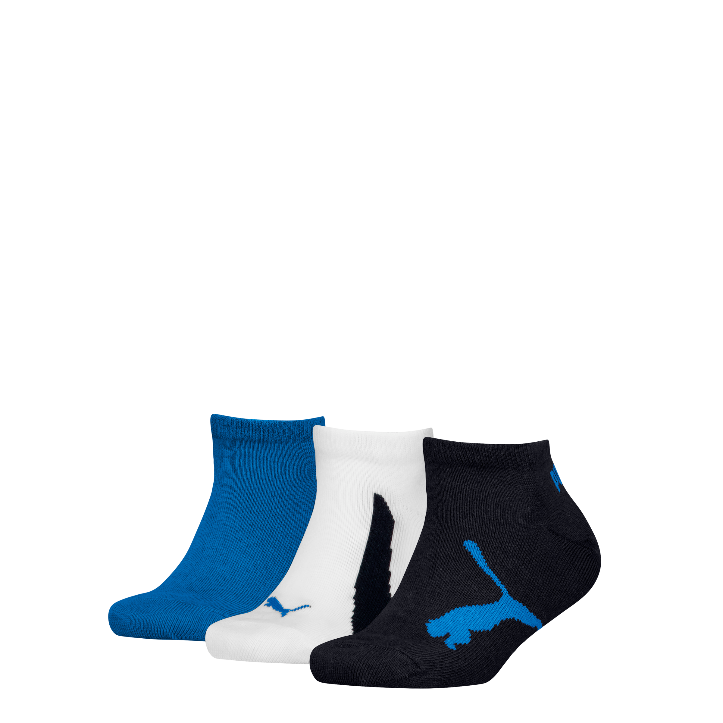 PUMA Chaussettes de baskets »PUMA KIDS BWT SNEAKER 3P« 3 Paar,  Flache Zehennähte, Logo