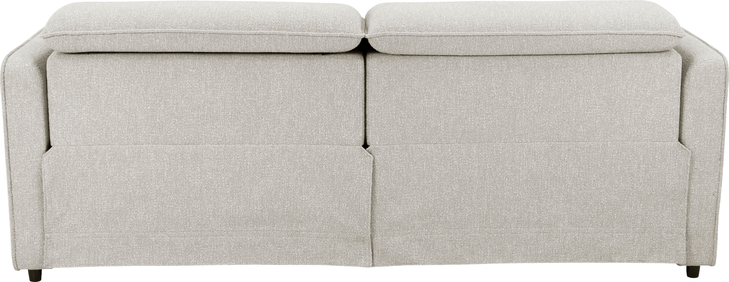 GOODproduct 2-Sitzer »KYLLY, XXL (208 cm) elektrische Relax- und Liegefunktion in 2 Sitzen« Mega-Sofa, Kopfteilverstellung, USB A/ C, Federkern, Feinstruktur