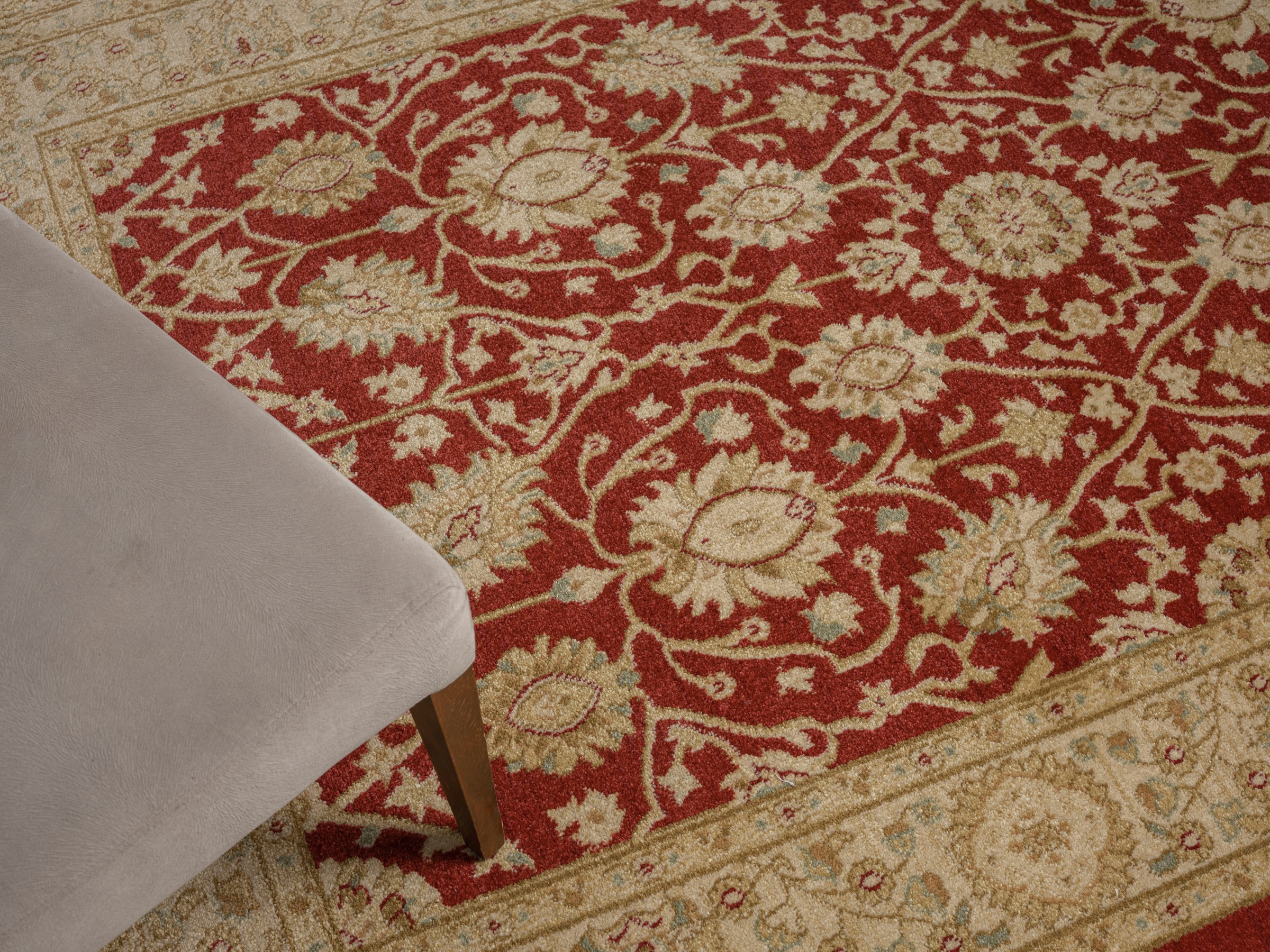 Myflair Möbel & Accessoires Teppich »Maryam 1, LAGERRÄUMUNG!« rechteckig 7,5 mm Höhe Kurzflor, Orient Optik, edler Glanz, mit Fransen, besonders weich