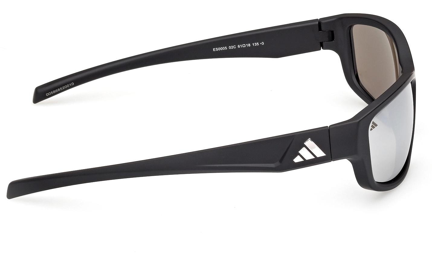 adidas Performance Sportbrille »ES0005 Matte Black, Smoke Mirror« UV Schutz
