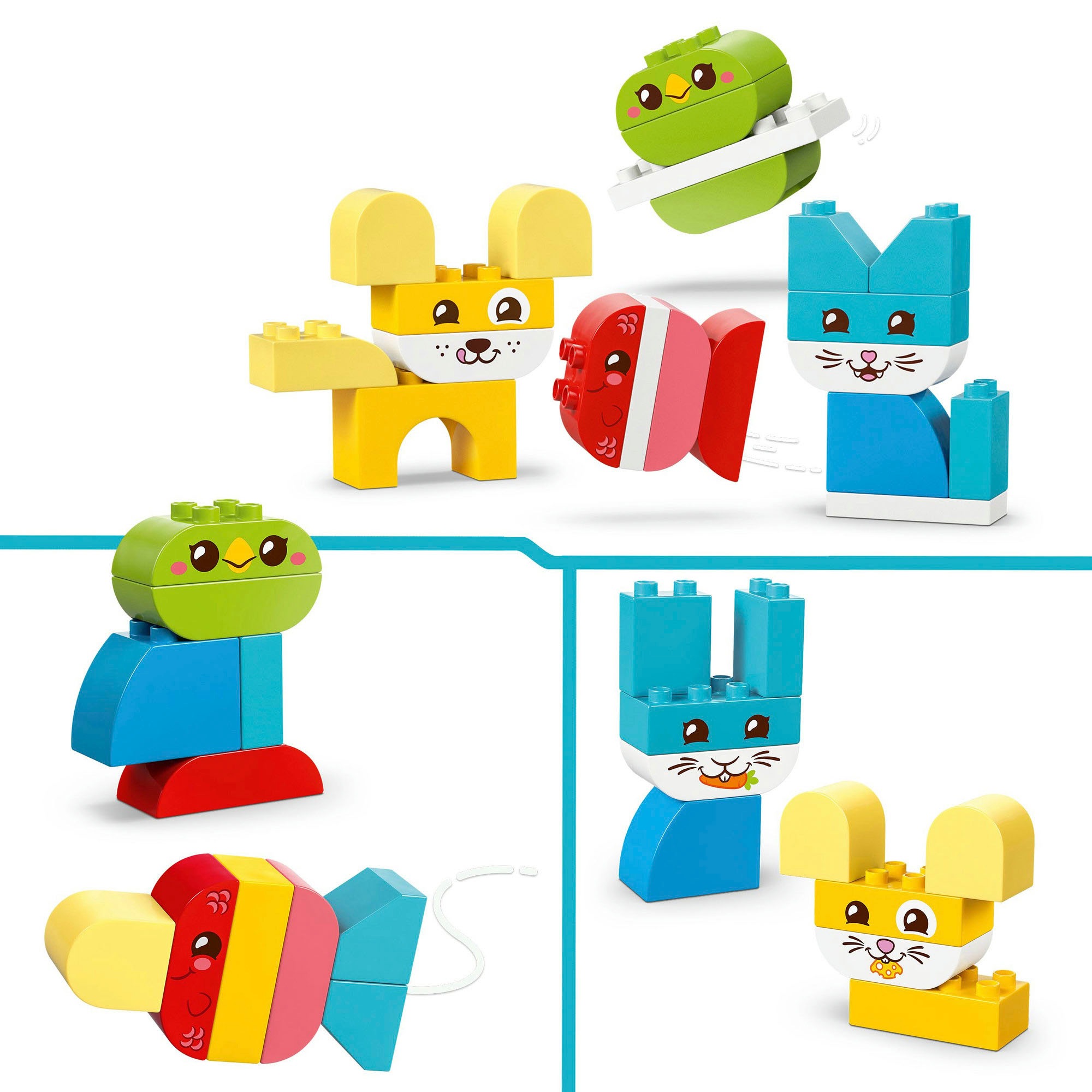 LEGO® Pions de construction »3-in-1 Kreative Tiere (10477), LEGO DUPLO My First« Made in Europe