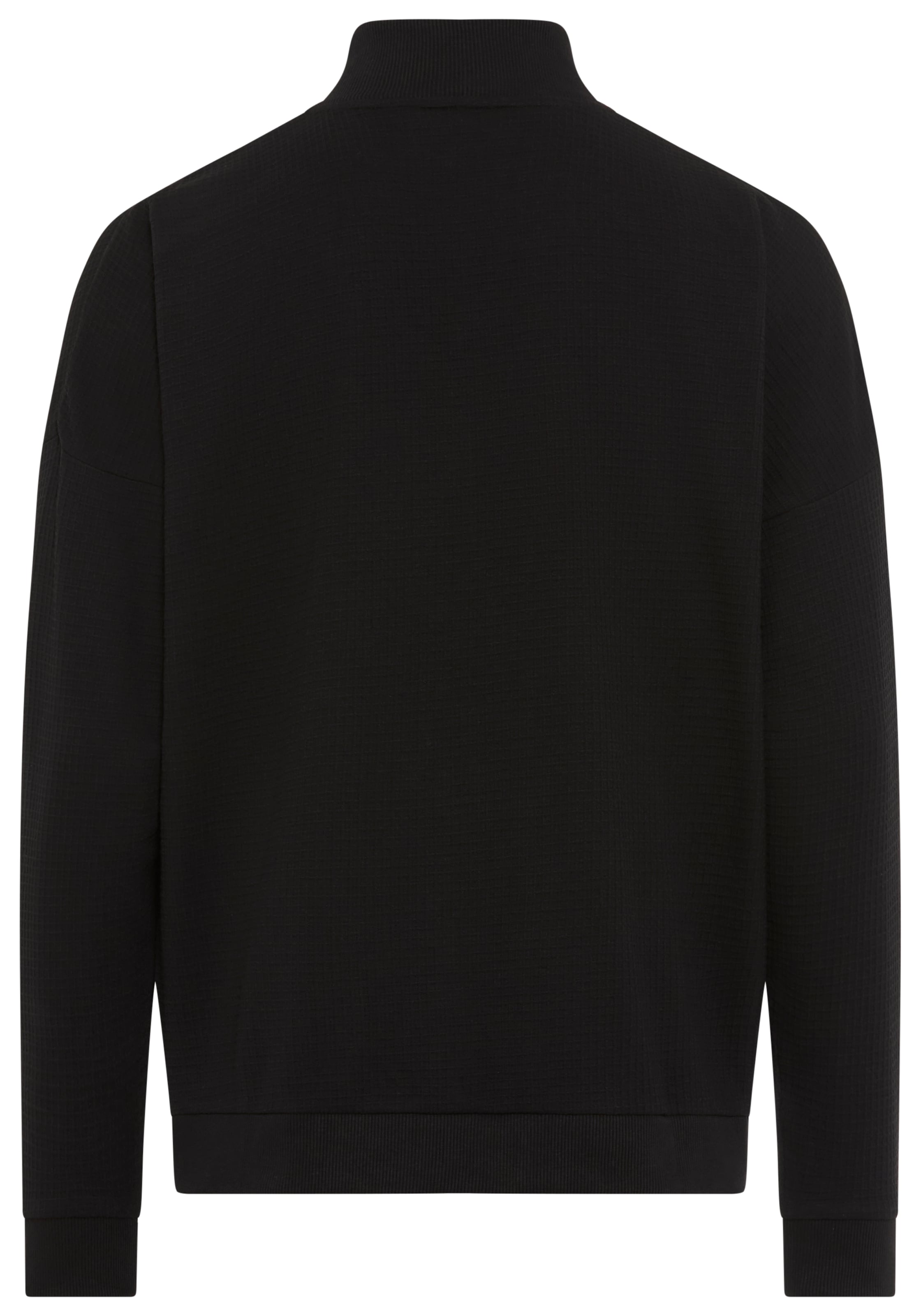 HUGO Underwear Veste sweat mit Stehkragen, mit feiner Struktur