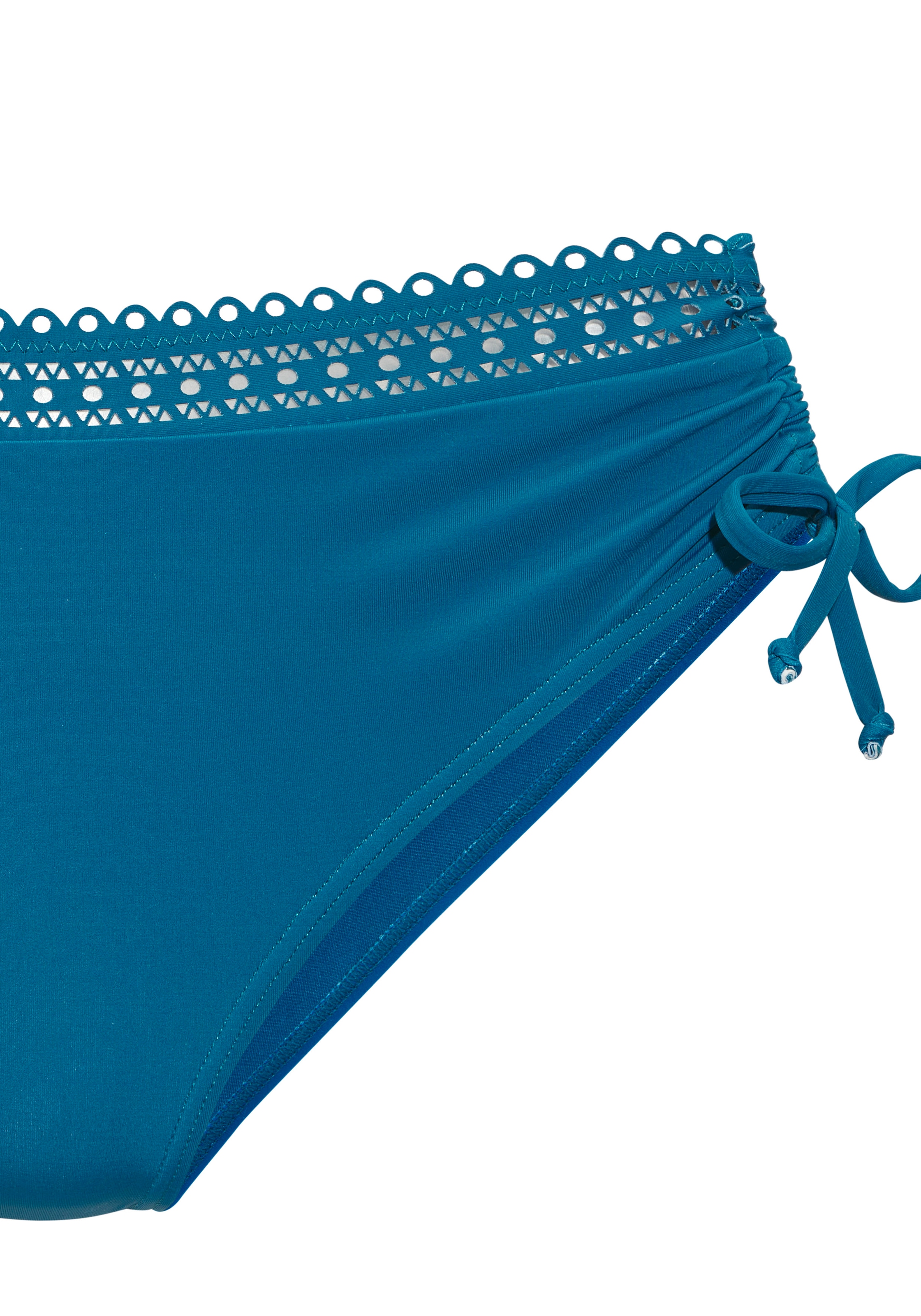 s.Oliver Pantalon de bikini »Aiko« mit Häkeloptik