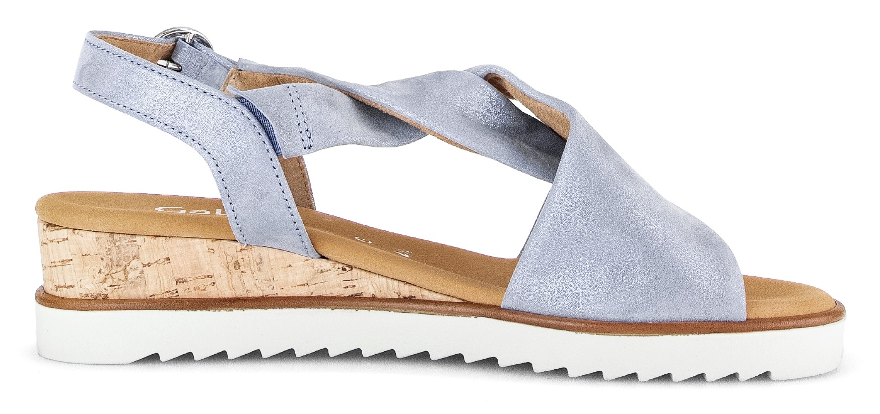 Gabor Sandales »GENUA«  , Sommerschuh, Sandale, Keilabsatz, mit verstellbarem Fersenriemchen