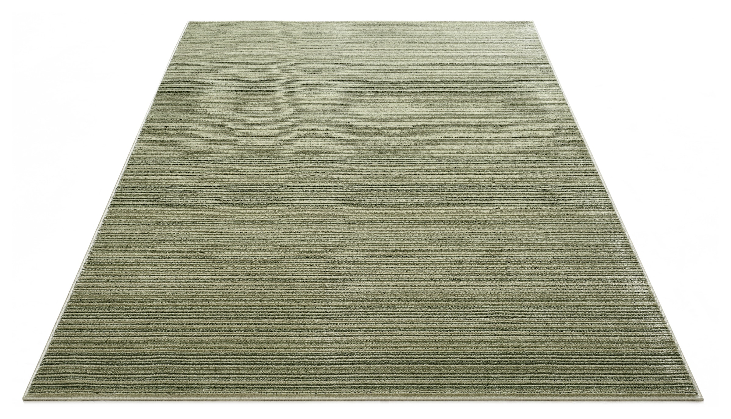GOODproduct Tapis »Noolan, Hoch-Tief-Struktur« Rectangulaire 9 mm Höhe rayé, bandes, doux, salon, chambre, salle à manger