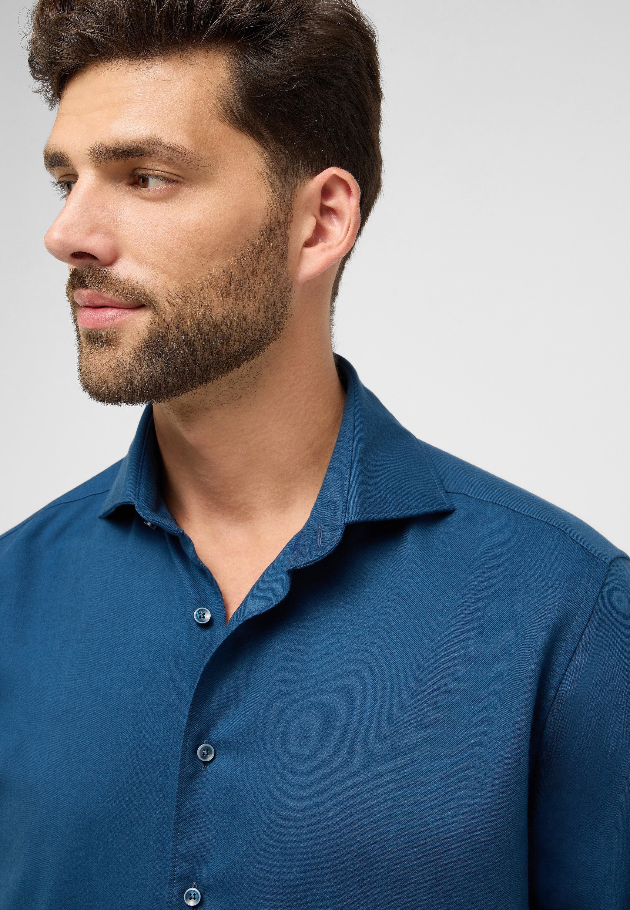 Eterna Langarmhemd »COMFORT FIT« EASY IRON (bügelleicht)