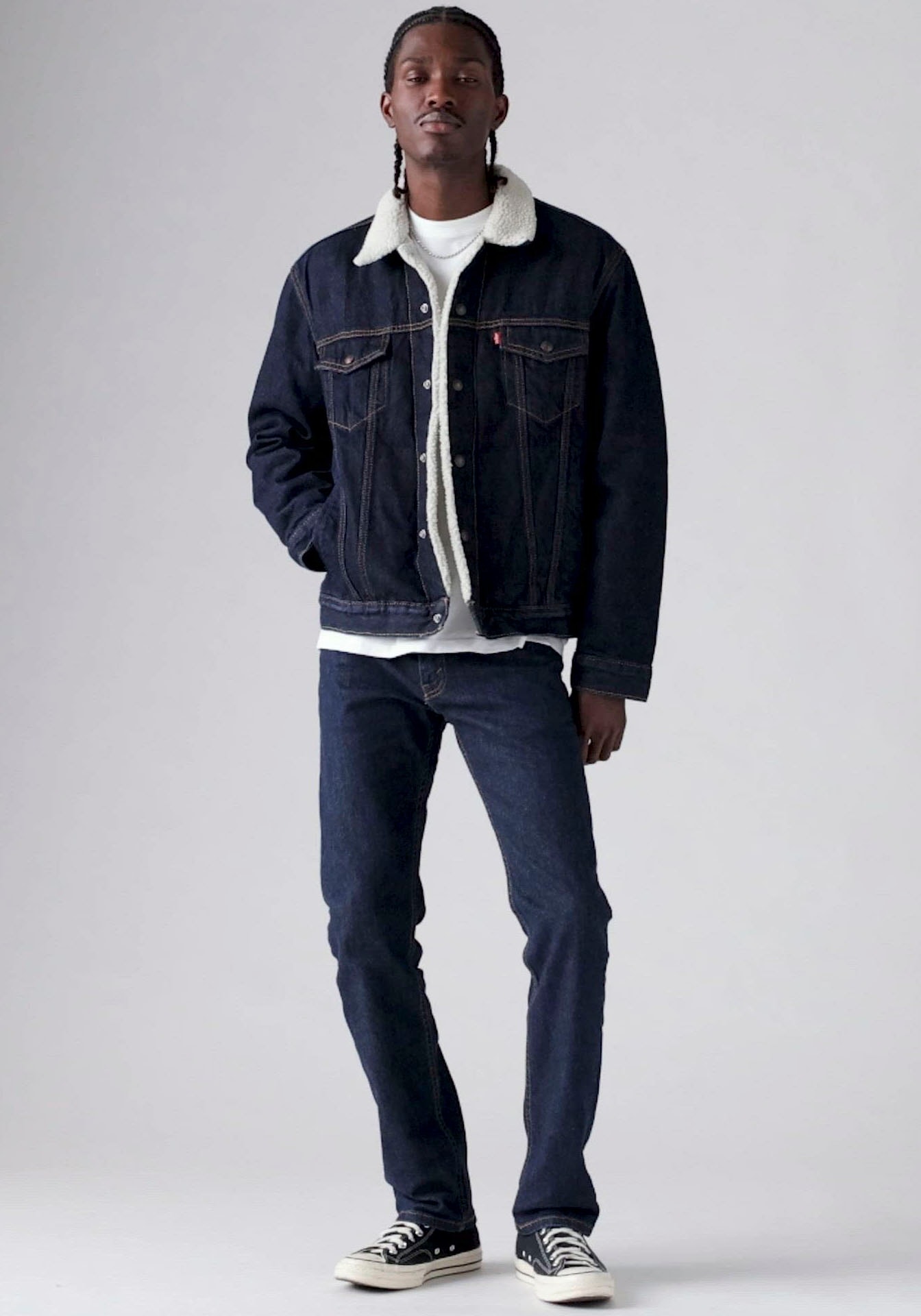 Levi's® Veste courte »SHERPA« mit Sherpa Fütterung