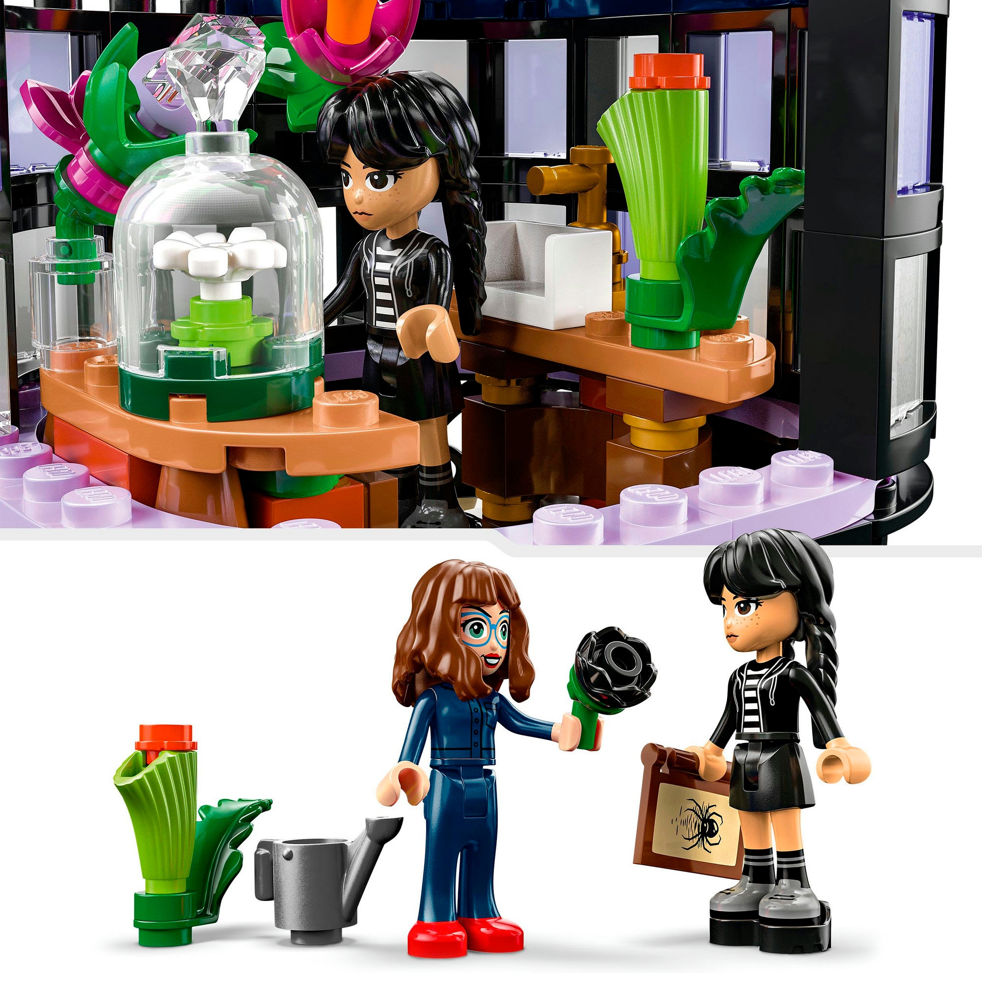 LEGO® Pions de construction »Schwarze Dahlie (76784), LEGO Wednesday« Made in Europe