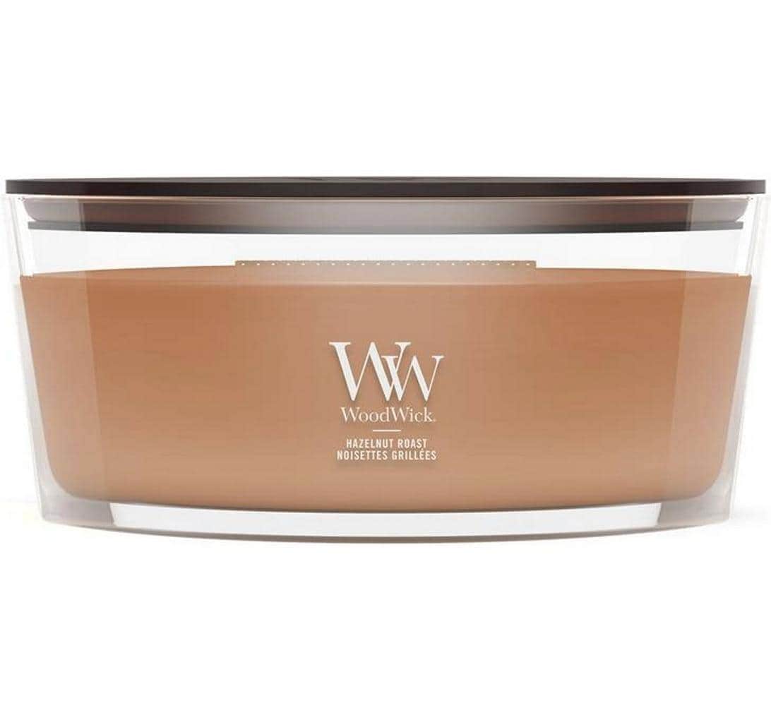 Woodwick Duftkerze »Hazelnut Roast Ellipse«