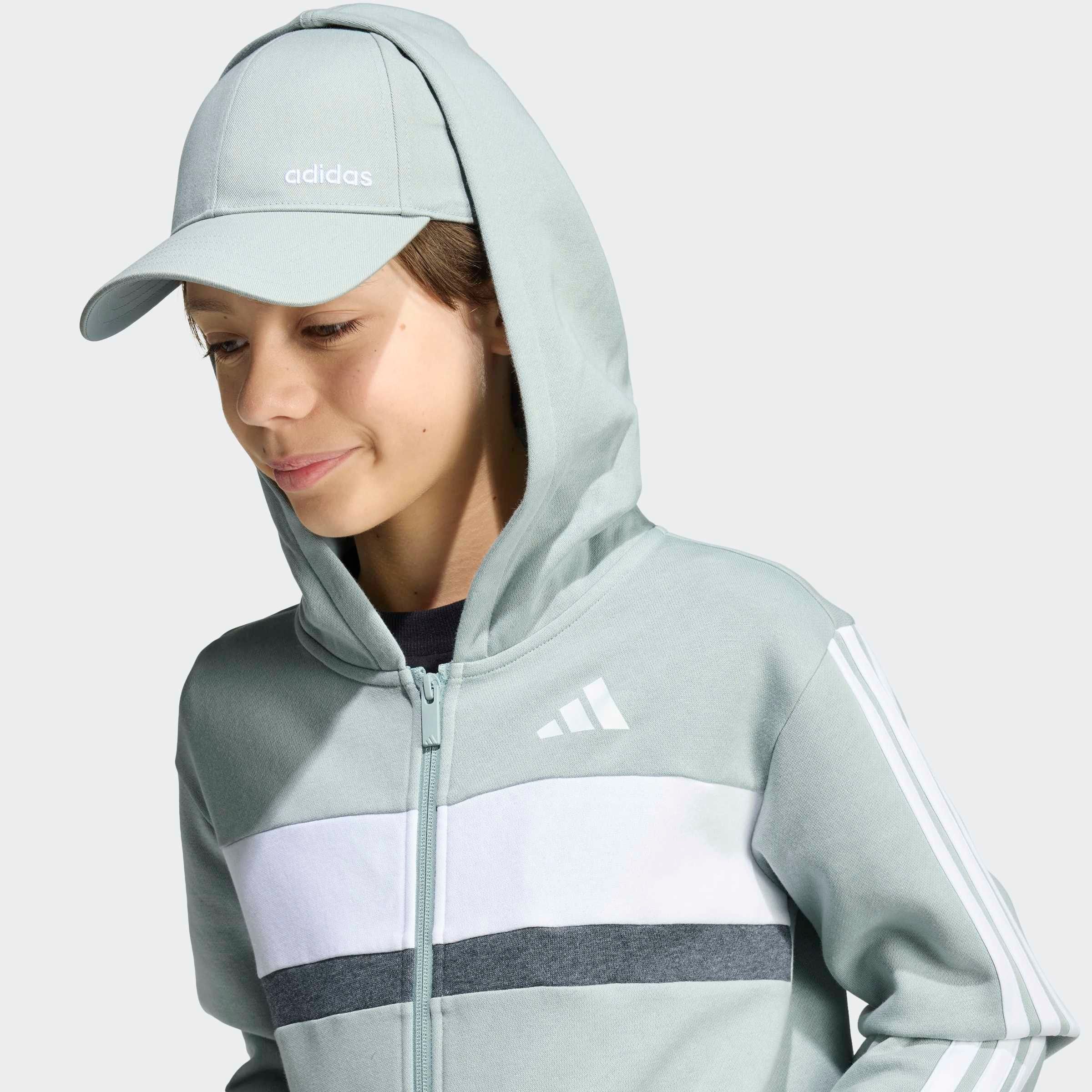 adidas Sportswear Combinaison d'entraînement »SEASONAL ESSENTIALS TIBERIO 3-STREIFEN KIDS« 2 pièces