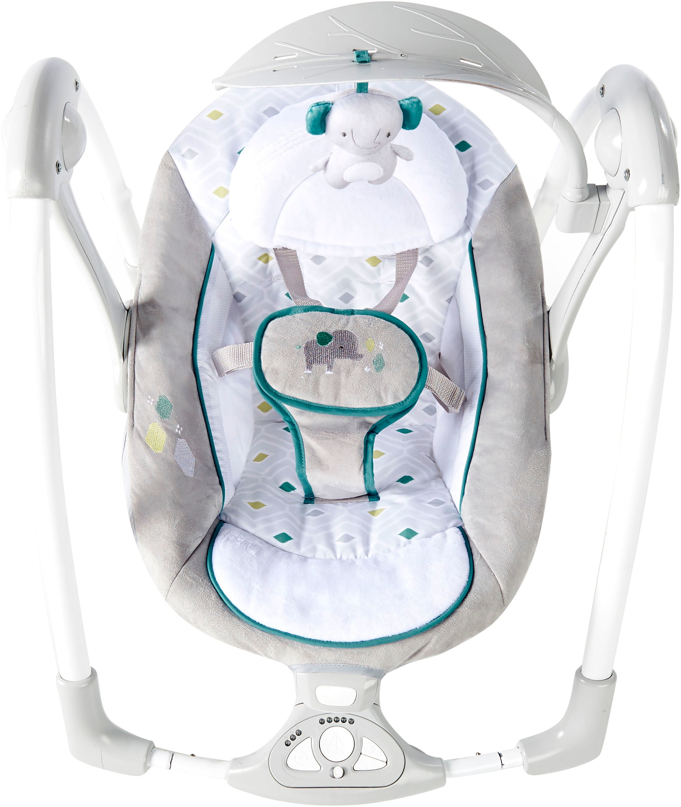ingenuity Balançoire bébé »ConvertMe Swing-2-Seat Portable Swing - Nash« mit automatischer Schaukelfunktion und Sound-Effekt