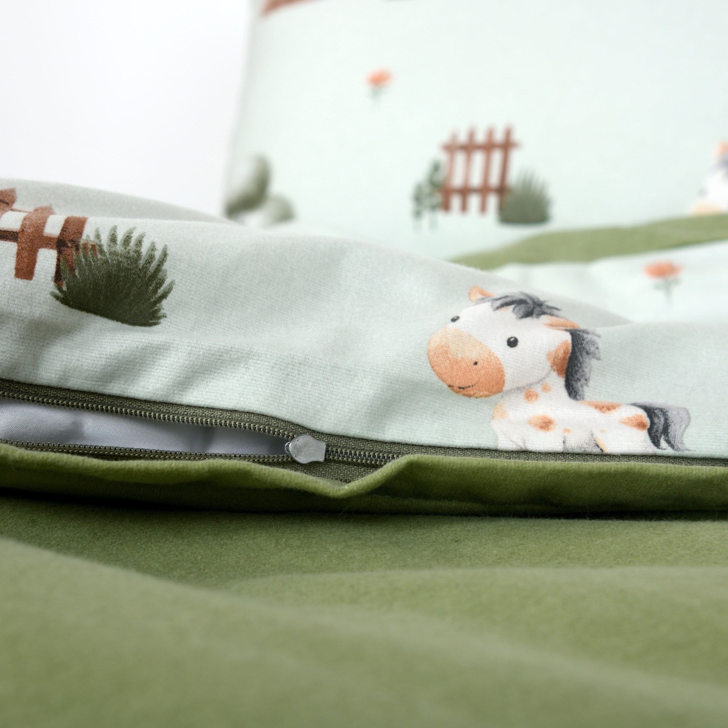 Baby Best Babybettwäsche »Bauernhof« 2 Wendebettwäsche
