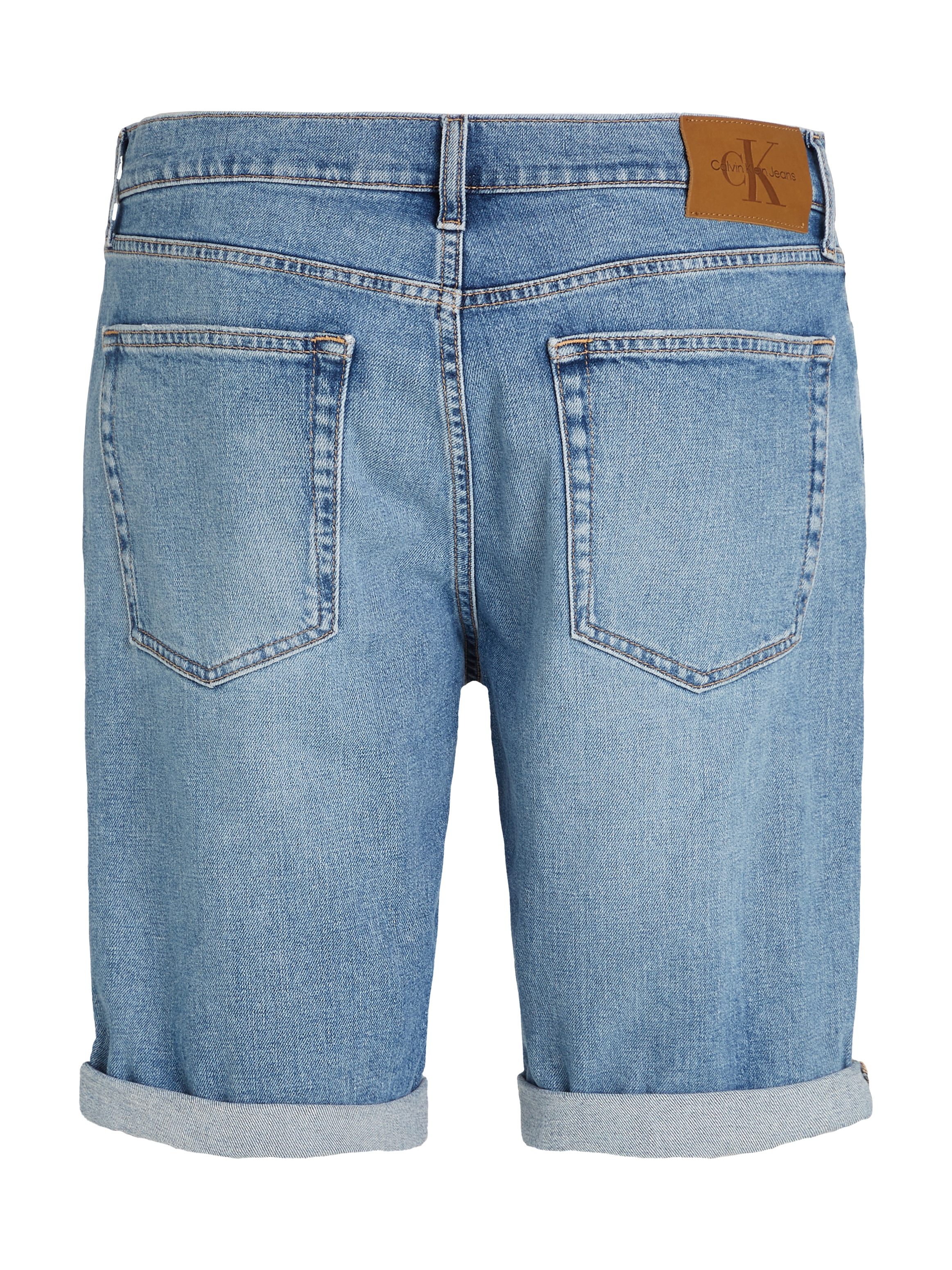 Calvin Klein Jeans Short »SLIM SHORT«  mit Umschlagsaum