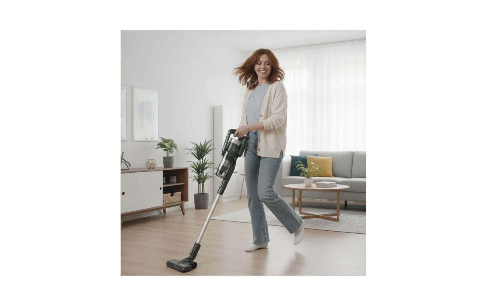   Aspirateur à main sans fil »Berger Lanz mit Absaugstation« Kabelloser Handstaubsauger