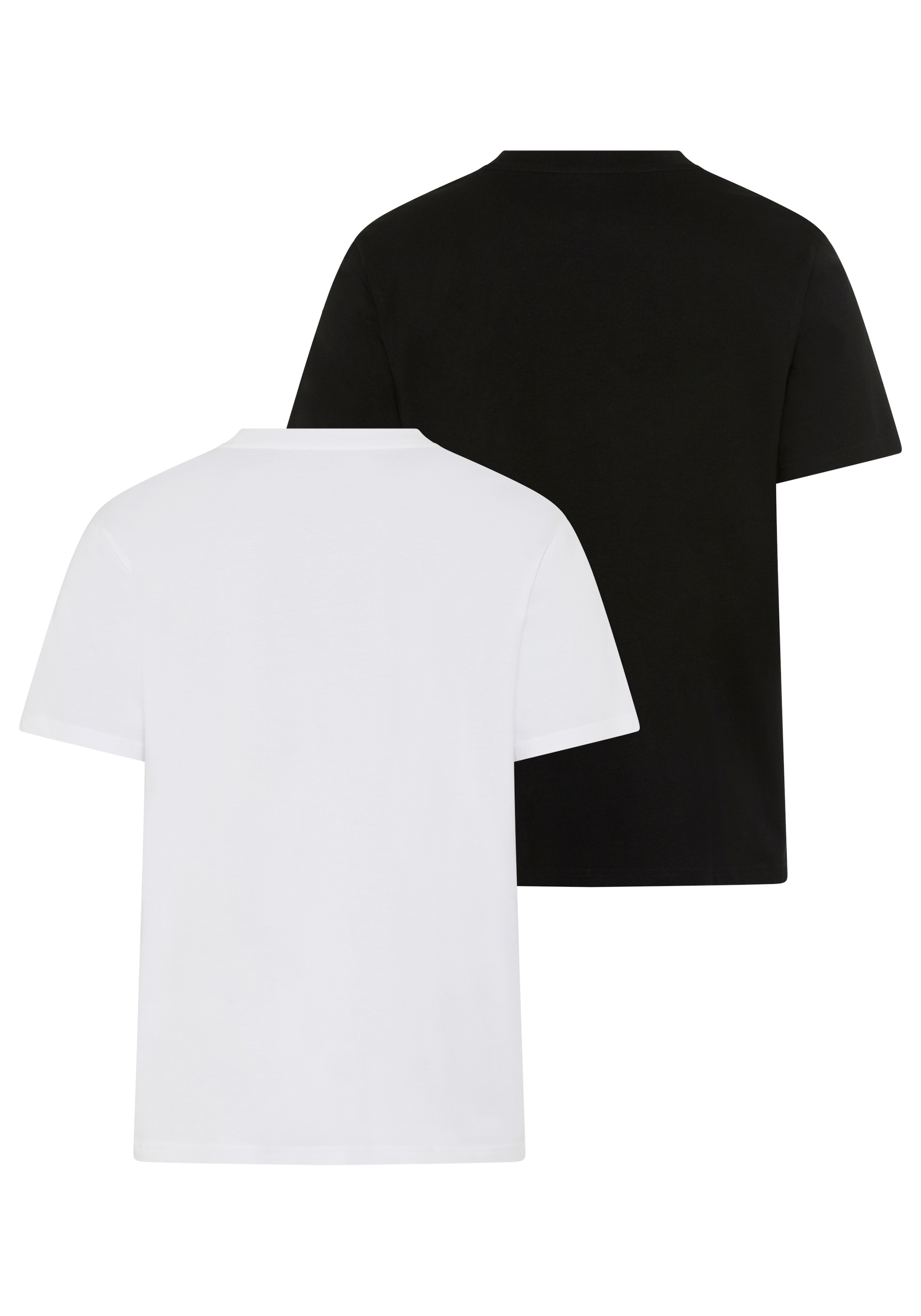 Quiksilver T-Shirt »RUGGED PACK« 2 tlg. Kurzarm, 2er-Pack, aus Baumwolle, auch in grossen Grössen