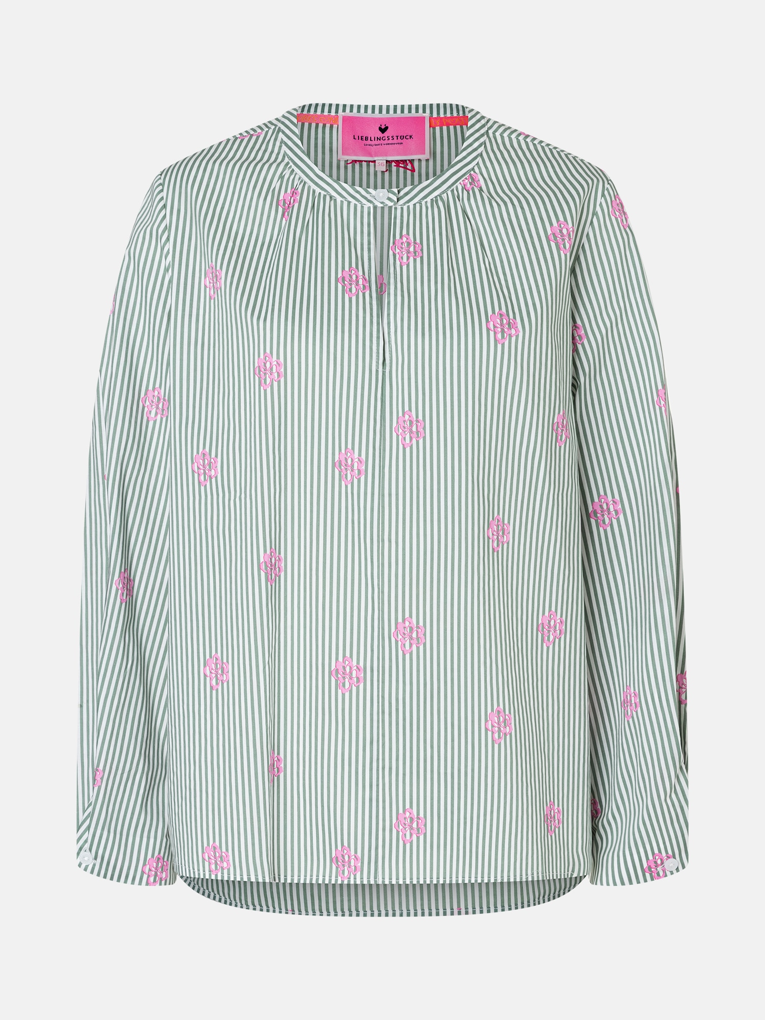 Lieblingsstück Langarmbluse »RymL« mit geknöpften Ärmeln