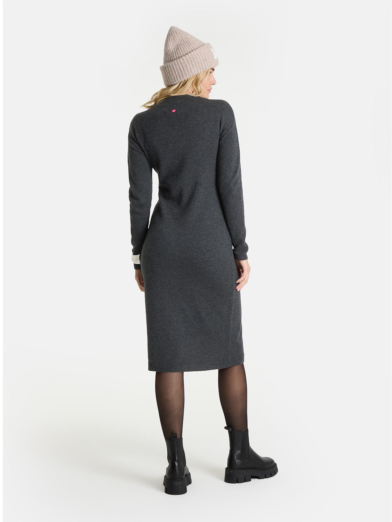 Lieblingsstück Strickkleid »LillemorL« mit kurzem Stehkragen