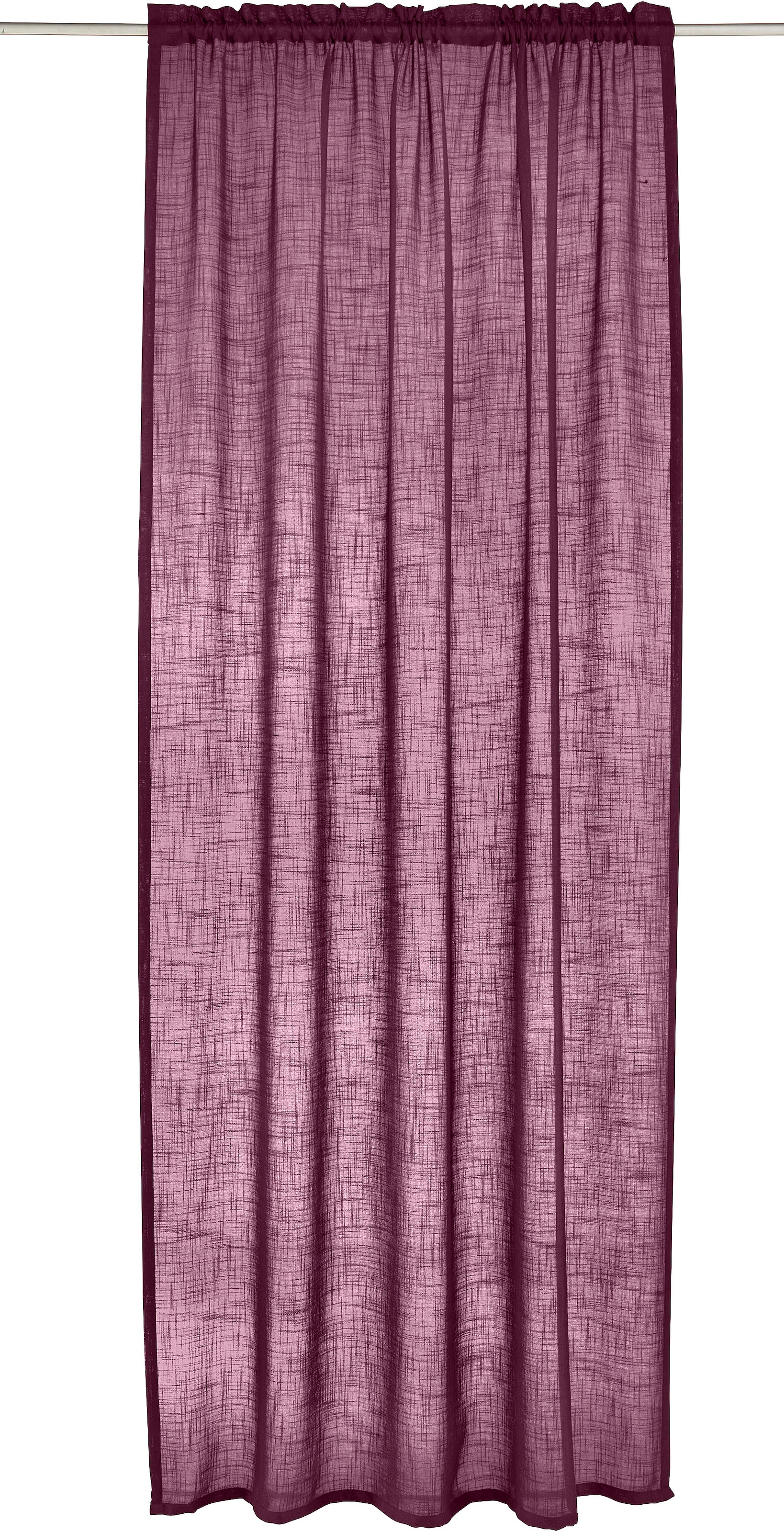 LeGer Home by Lena Gercke Rideau »Marusha« Passage tige 1 cuis tlg. 1 Schal, Leinenoptik, grob gewebt, verschiedene Grössen,