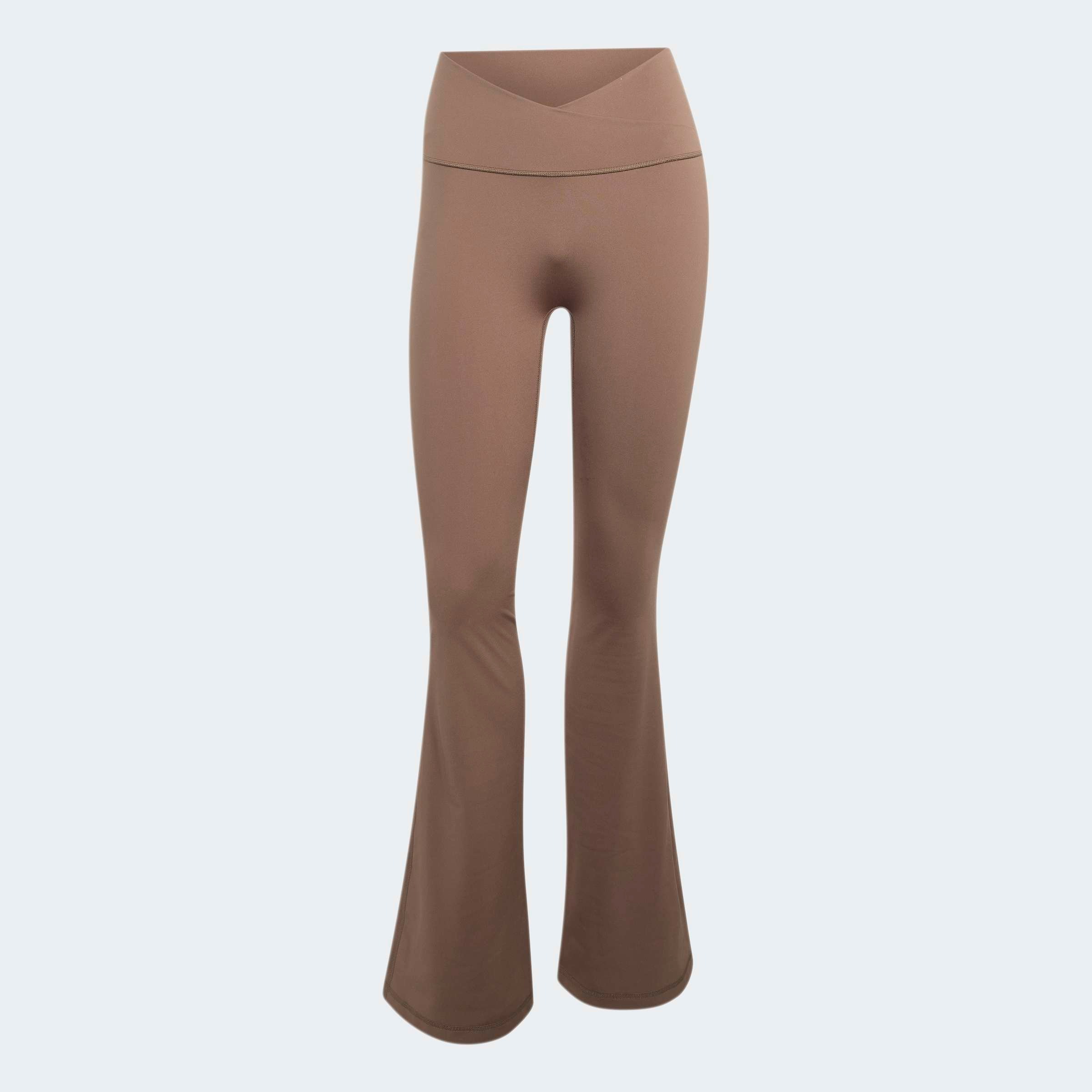 adidas Performance Trainingstights »3-STREIFEN STUDIO ALL ME FLARE X-OVER LEGGINGS«