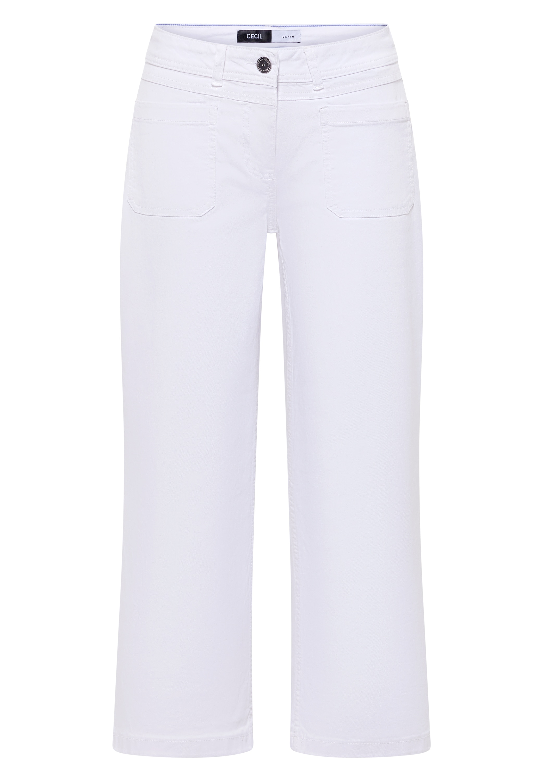 Cecil Jeans 3/4 »Style Neele« jean 3/4 avec poches patch et stretch