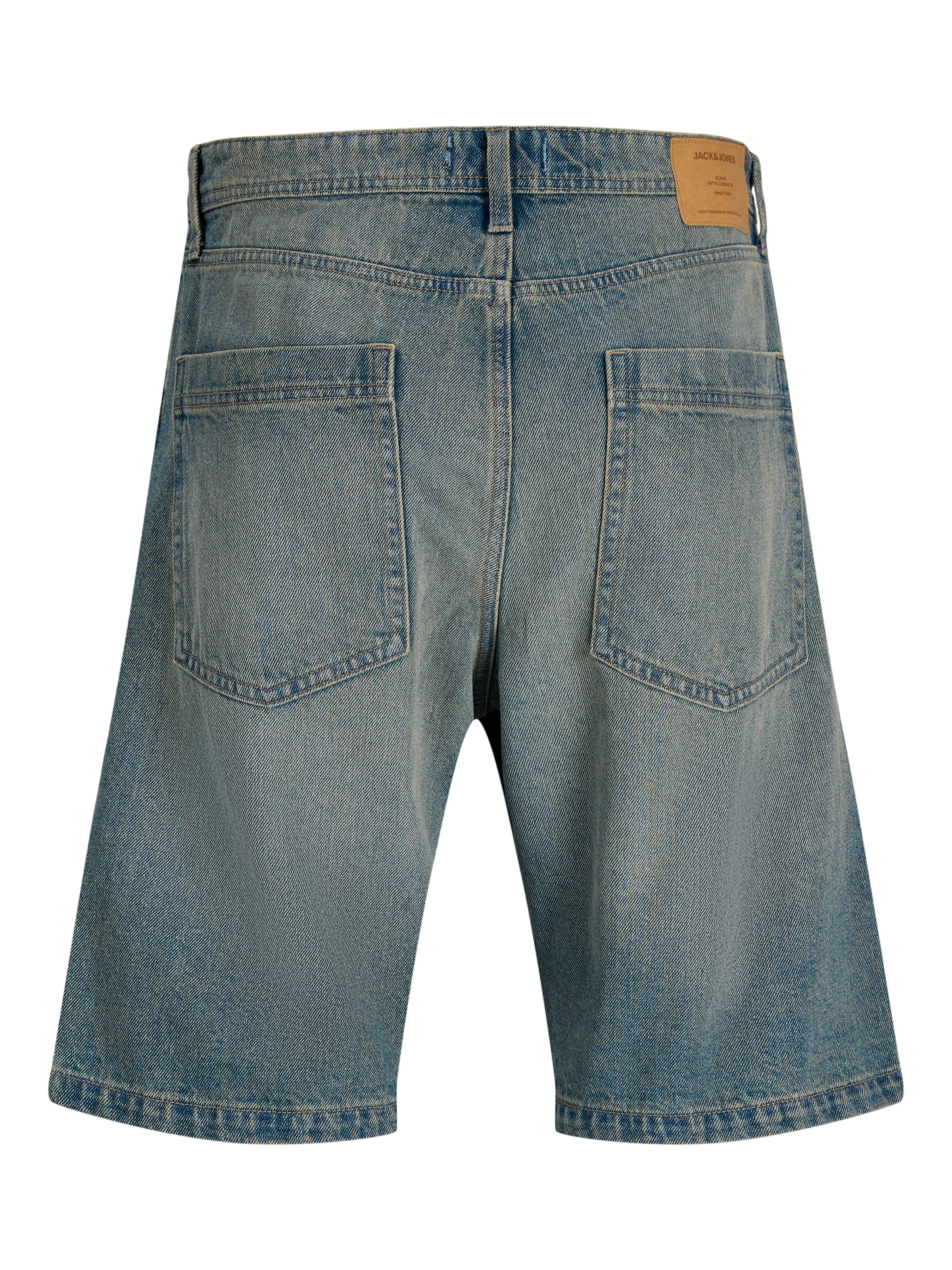 Jack & Jones Short en jean »JJIALEX JJCREW SHORTS AT 249 ST LN« coton, baggy fit