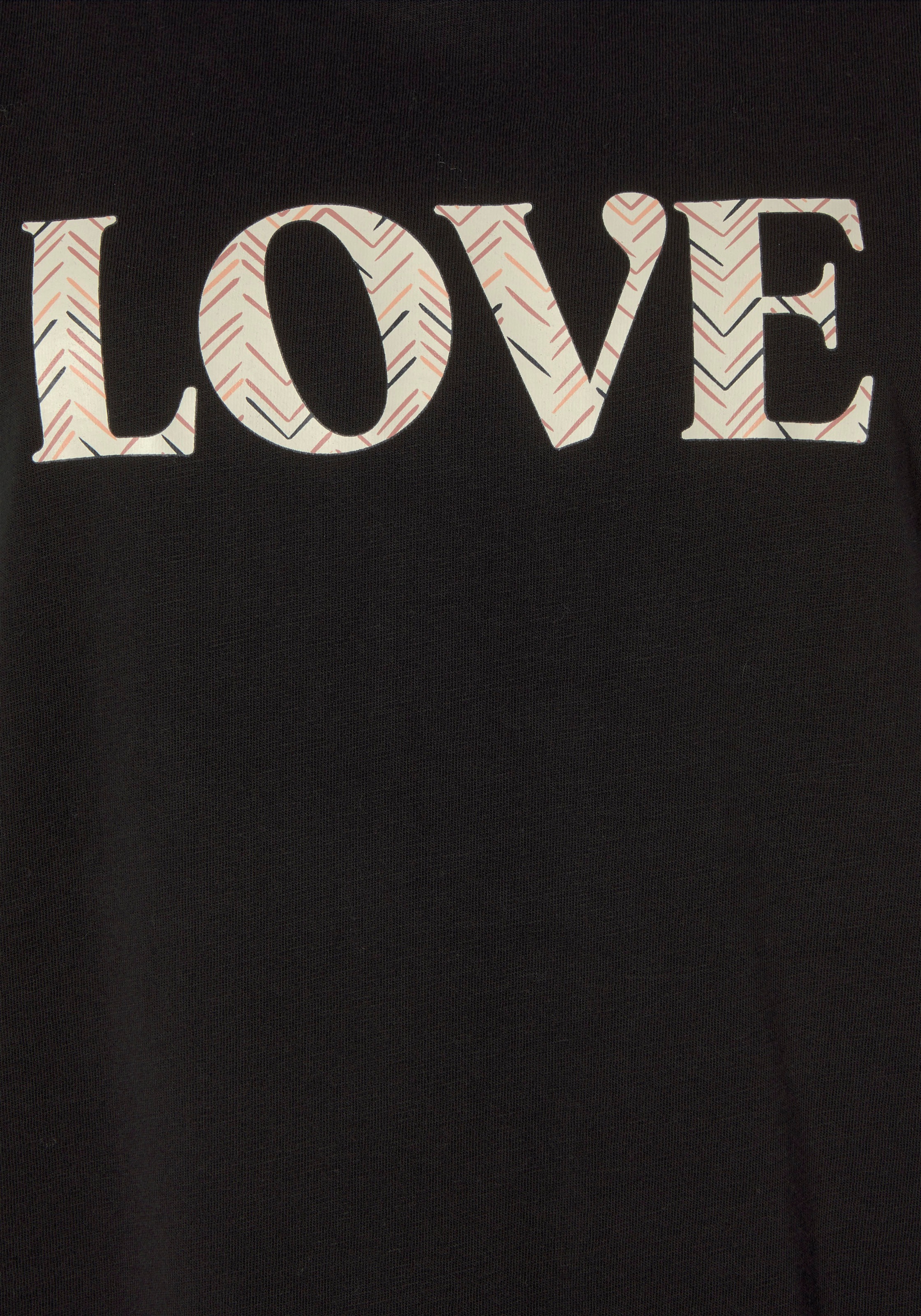 Vivance Dreams Shorty Set, 2 pièces mit malerischem Fischgrat-Muster