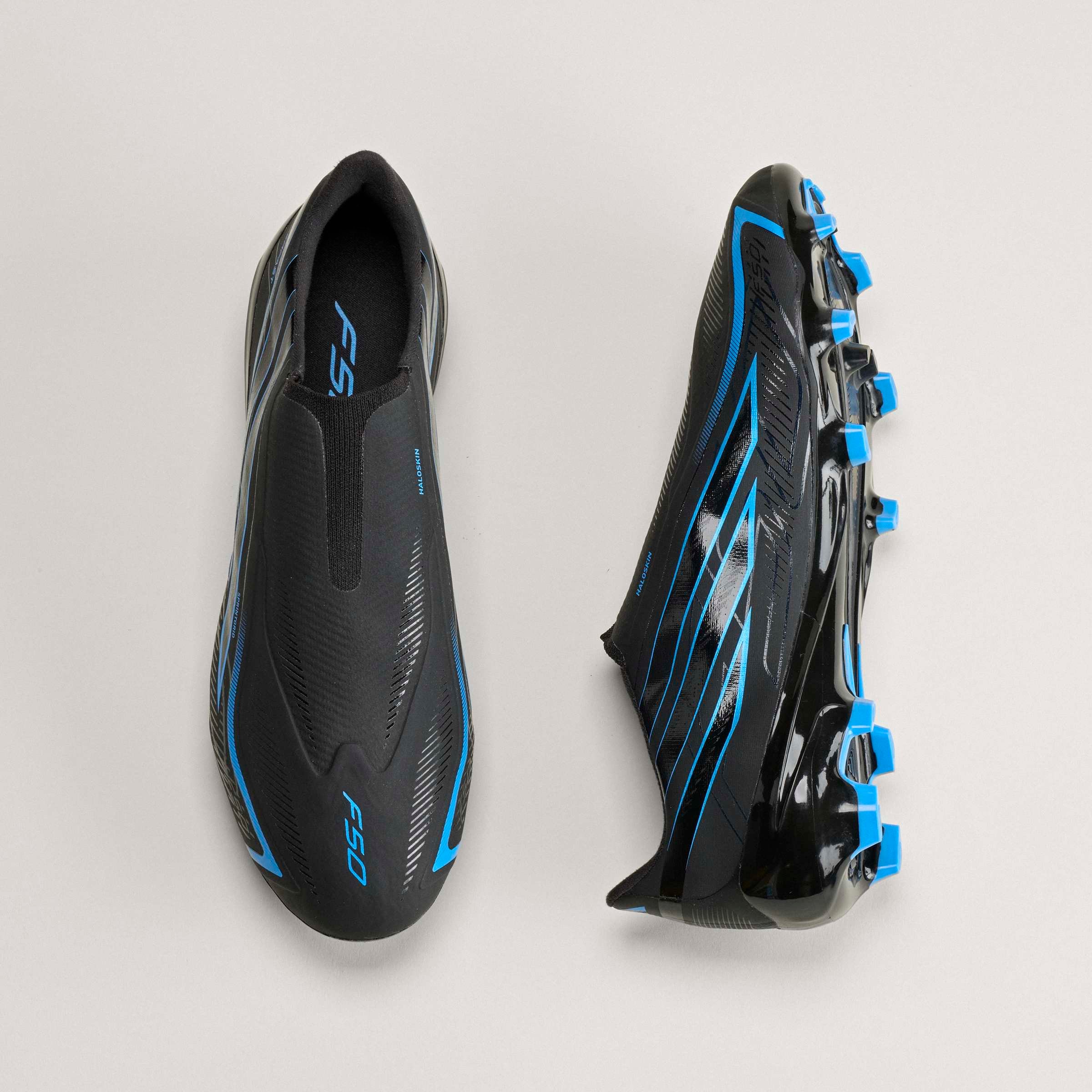 adidas Performance Fussballschuh »F50 HYPERFAST LEAGUE , FESTE BÖDEN, SCHNÜRLOS«  Aussensohle für Rasen und feste Böden