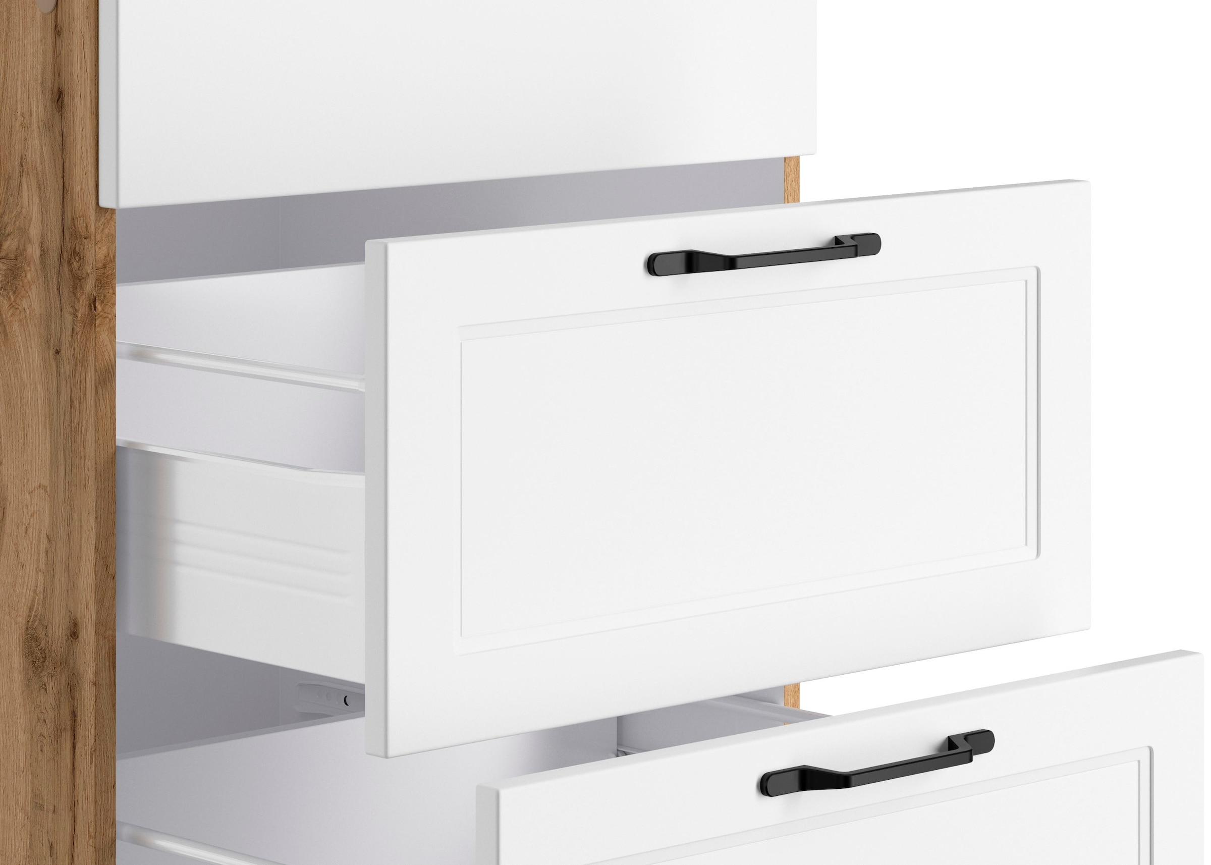 KOCHSTATION Winkelküche »KS-Lana« Stellbreite 240/380 cm, wahlweise mit E-Geräten